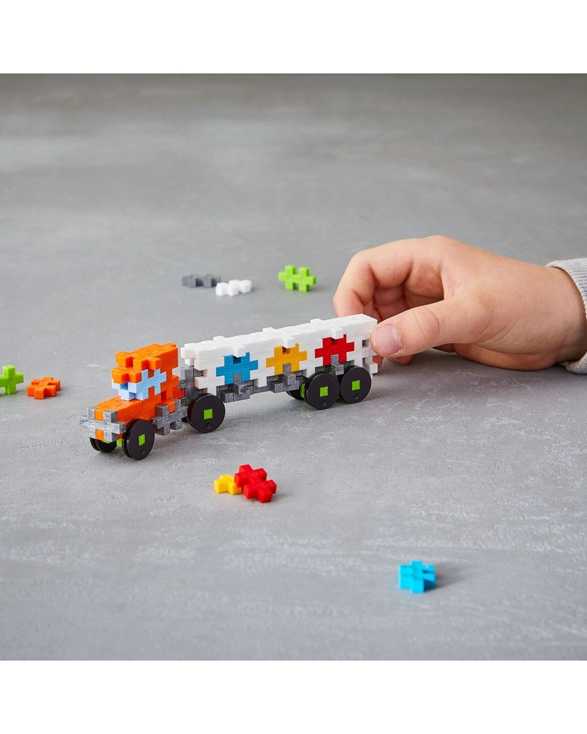3 Plus-Plus 100pc Tube Truck Build Puzzle Motor Skills Kids Fun Toy, 3 of 3