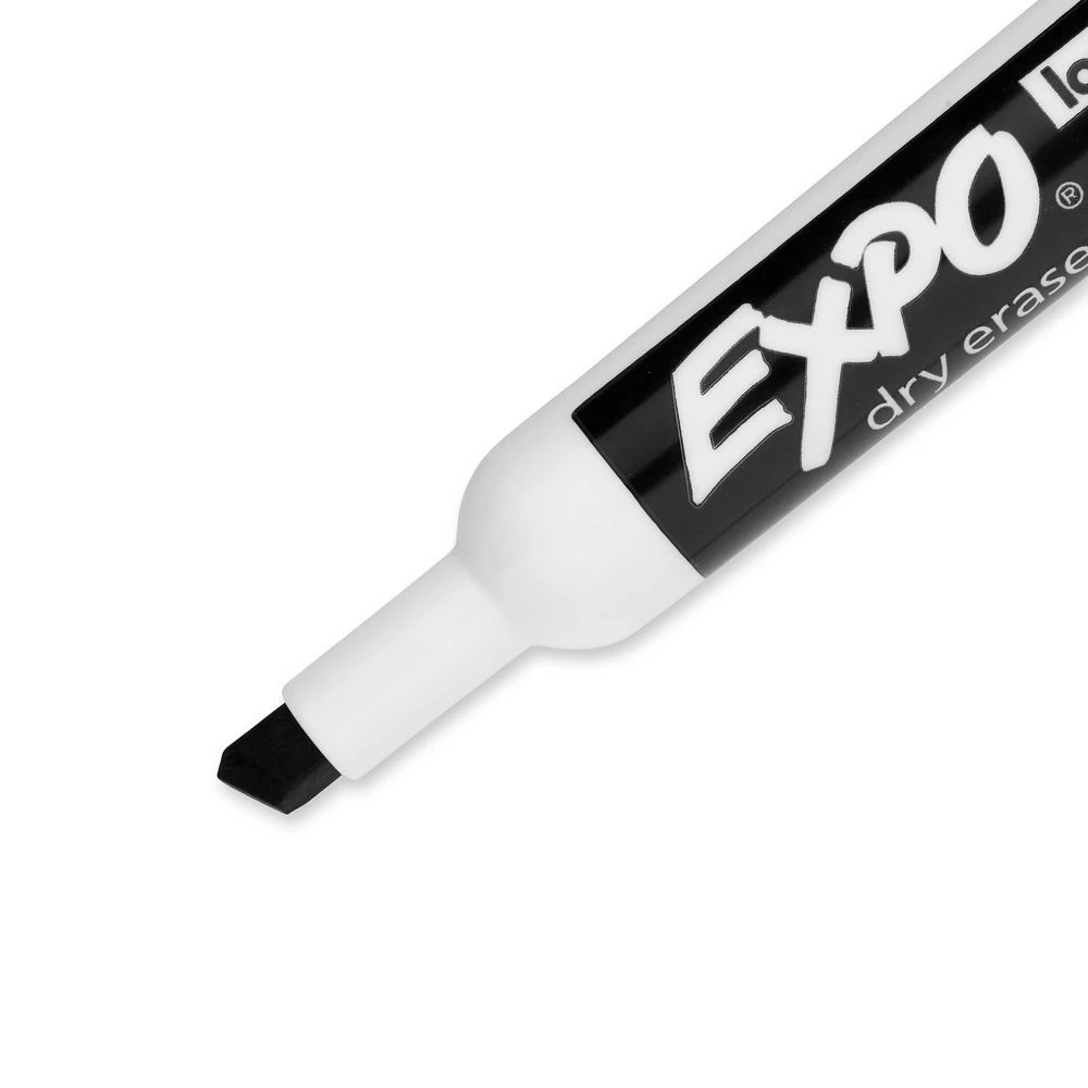 3 Expo Whiteboard Markers Chisel Black 36 Pack, 3 of 4