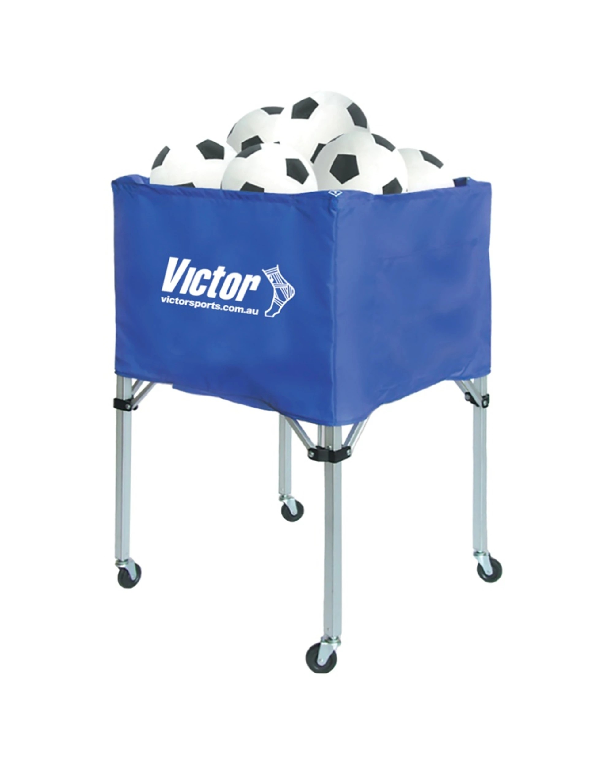 1 Victor Sports Ball Carry Cart Durable Sports-Storage And Transport - Blue, 1 of 1