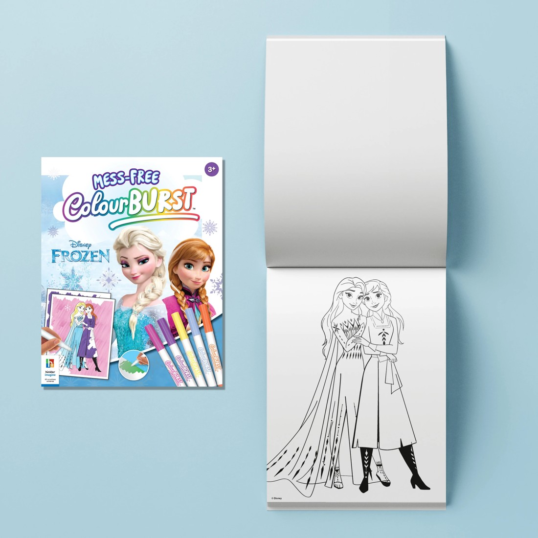 4 INKredibles Disney Frozen Mess-Free ColourBurst Activity Kit - Book, 4 of 6