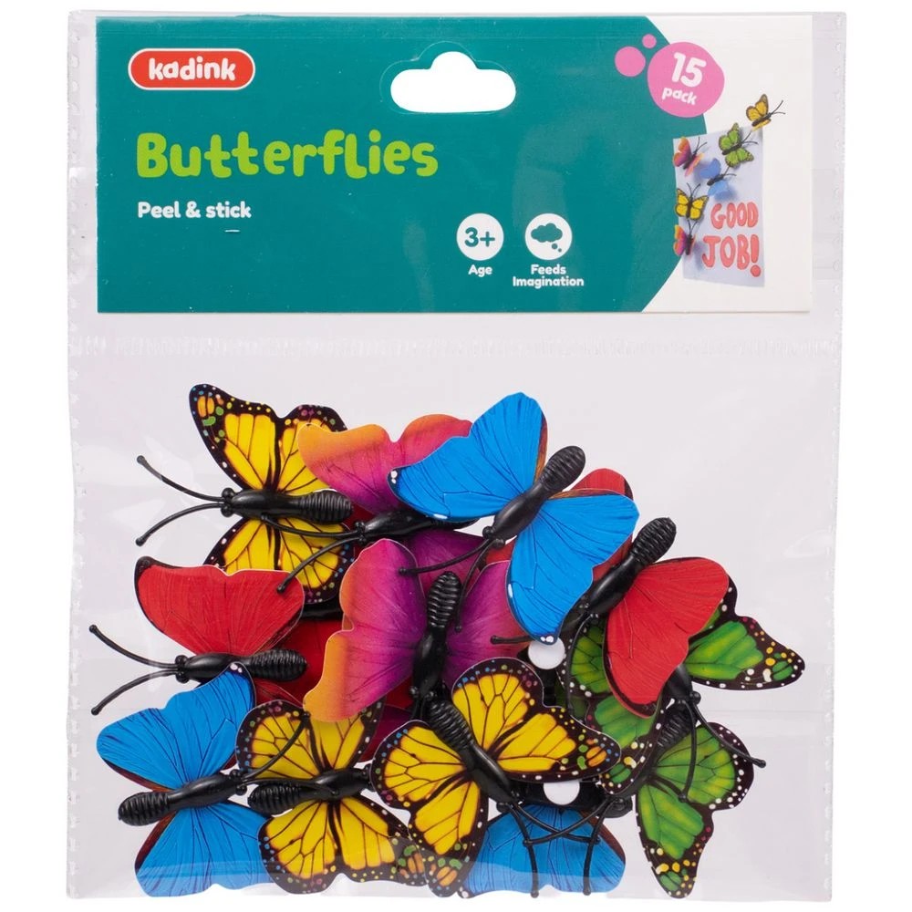 1 Kadink Butterflies Assorted 15 Pack, 1 of 3