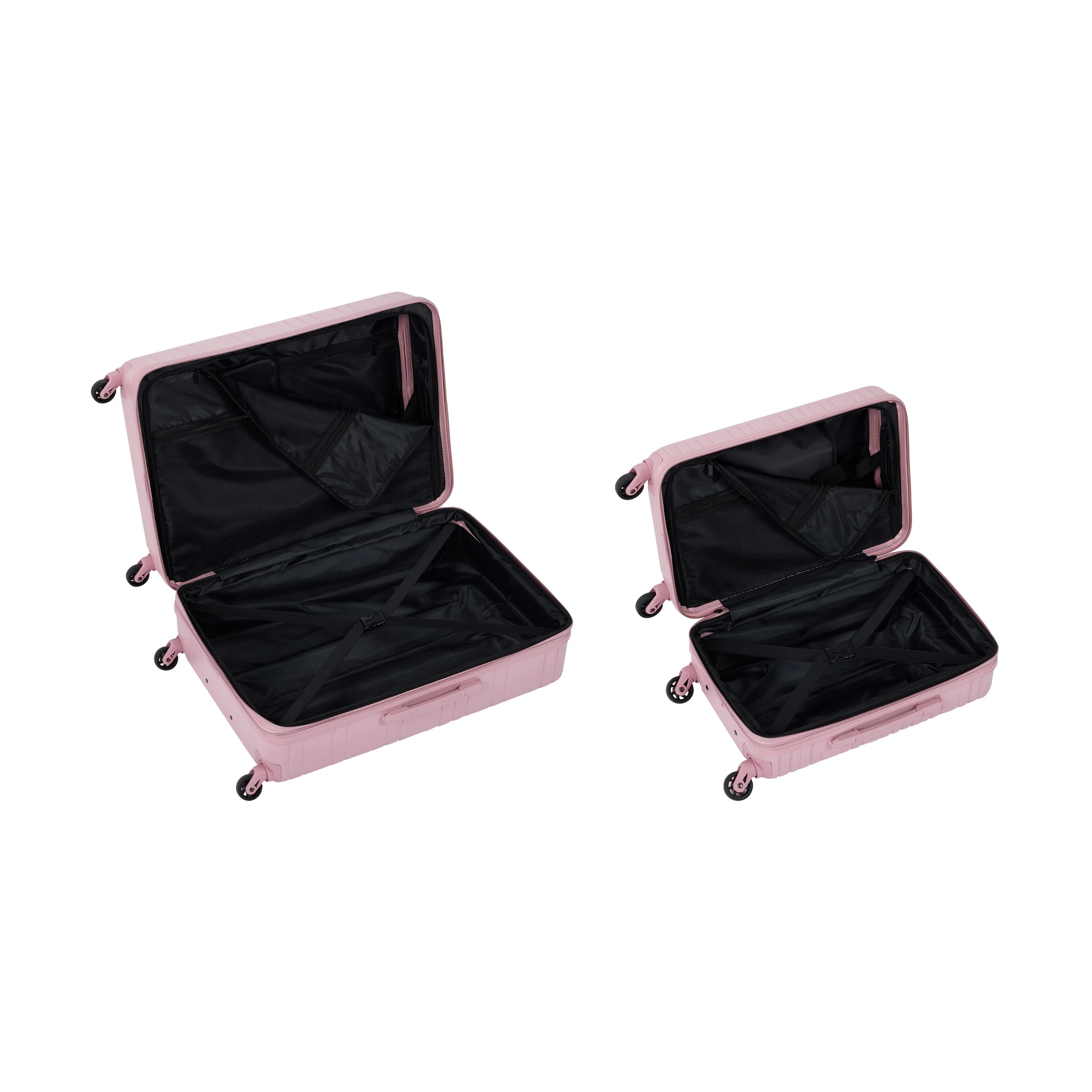 4 2 Piece 2 Way Open Hard Case Set - Pink, 4 of 9
