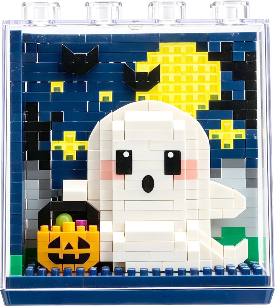 7 Mini Blocks Character in Case - Assorted, 7 of 10