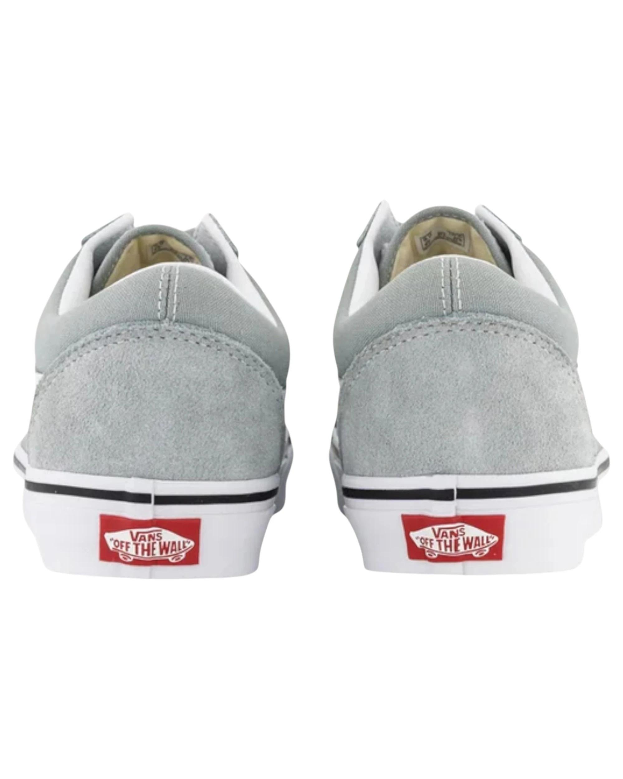 5 Vans Unisex Old Skool Low Top Color Theory Pure Grey Lace Up Shoes GREY, 5 of 6