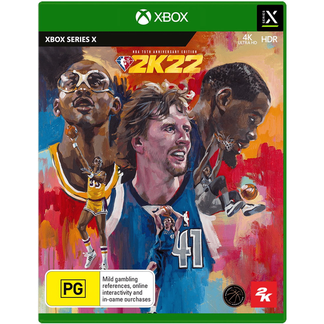 1 2K Games NBA 2K22 75th Anniversary Edition - Xbox Series X, 1 of 1