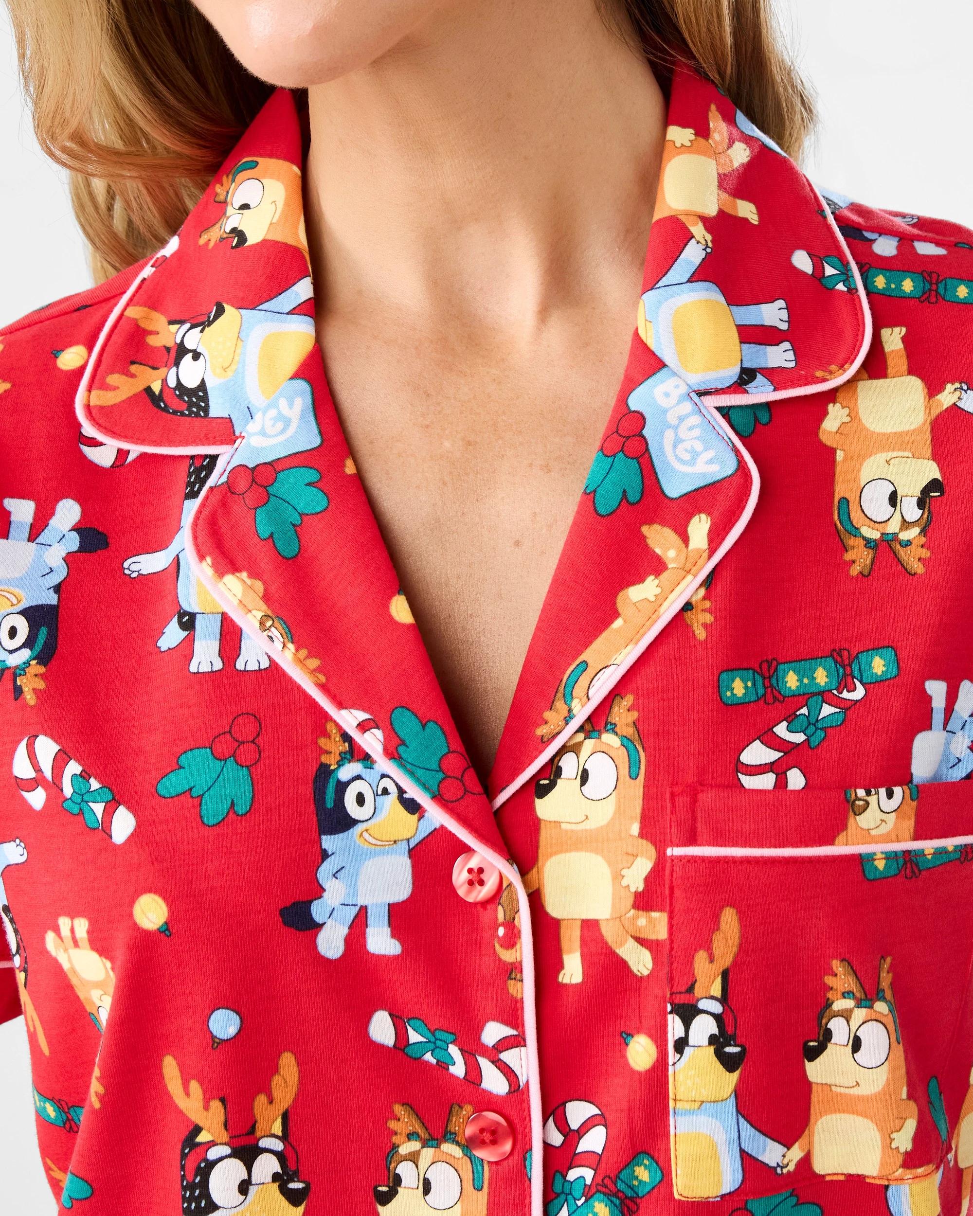 7 Family Matching Christmas Bluey Womens Pyjama Set Xmas Bluey, 7 of 10