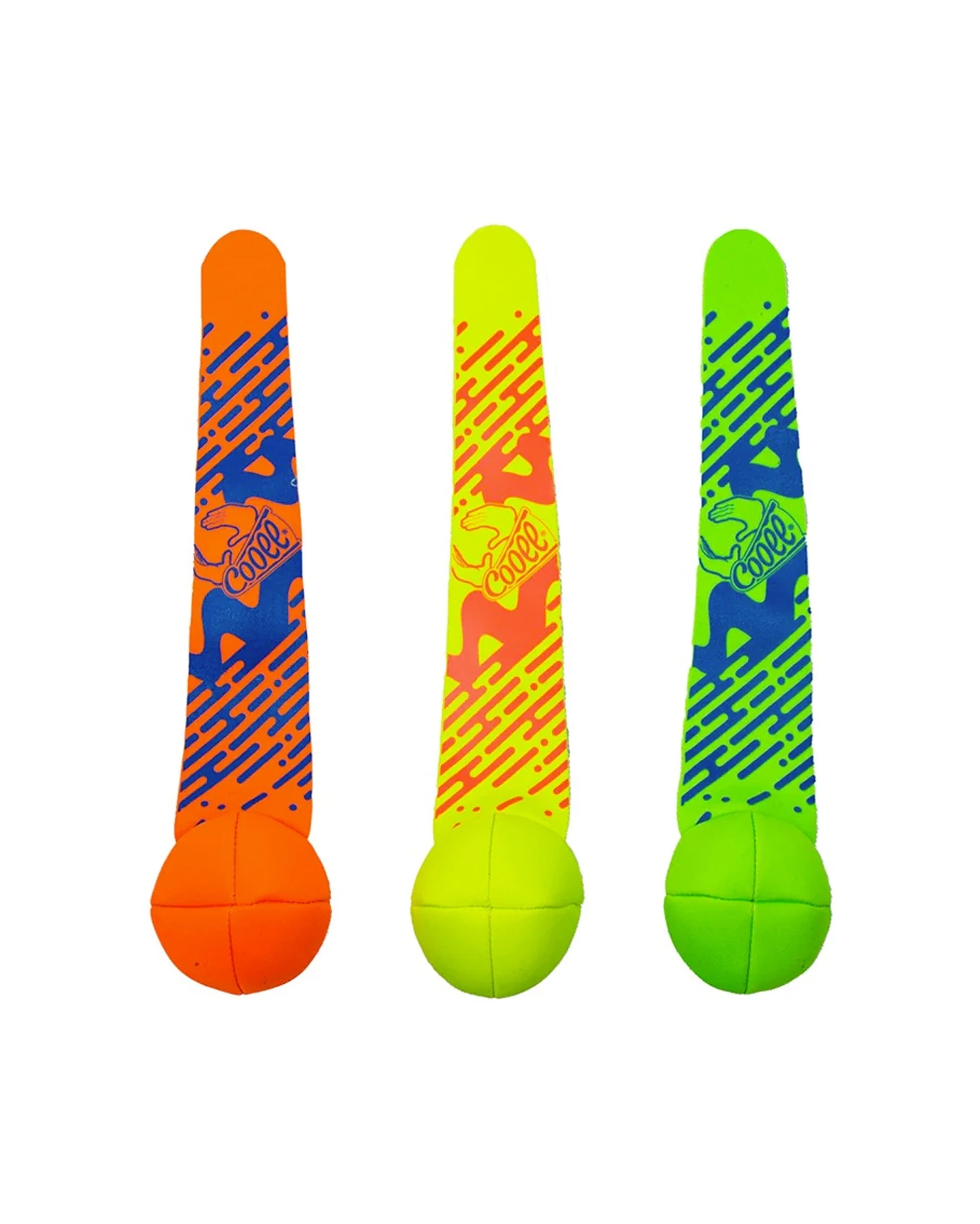 2 Cooee 3pc Neoprene Swimming Pool Dive Streamers Toy 24cm - Multi, 2 of 3