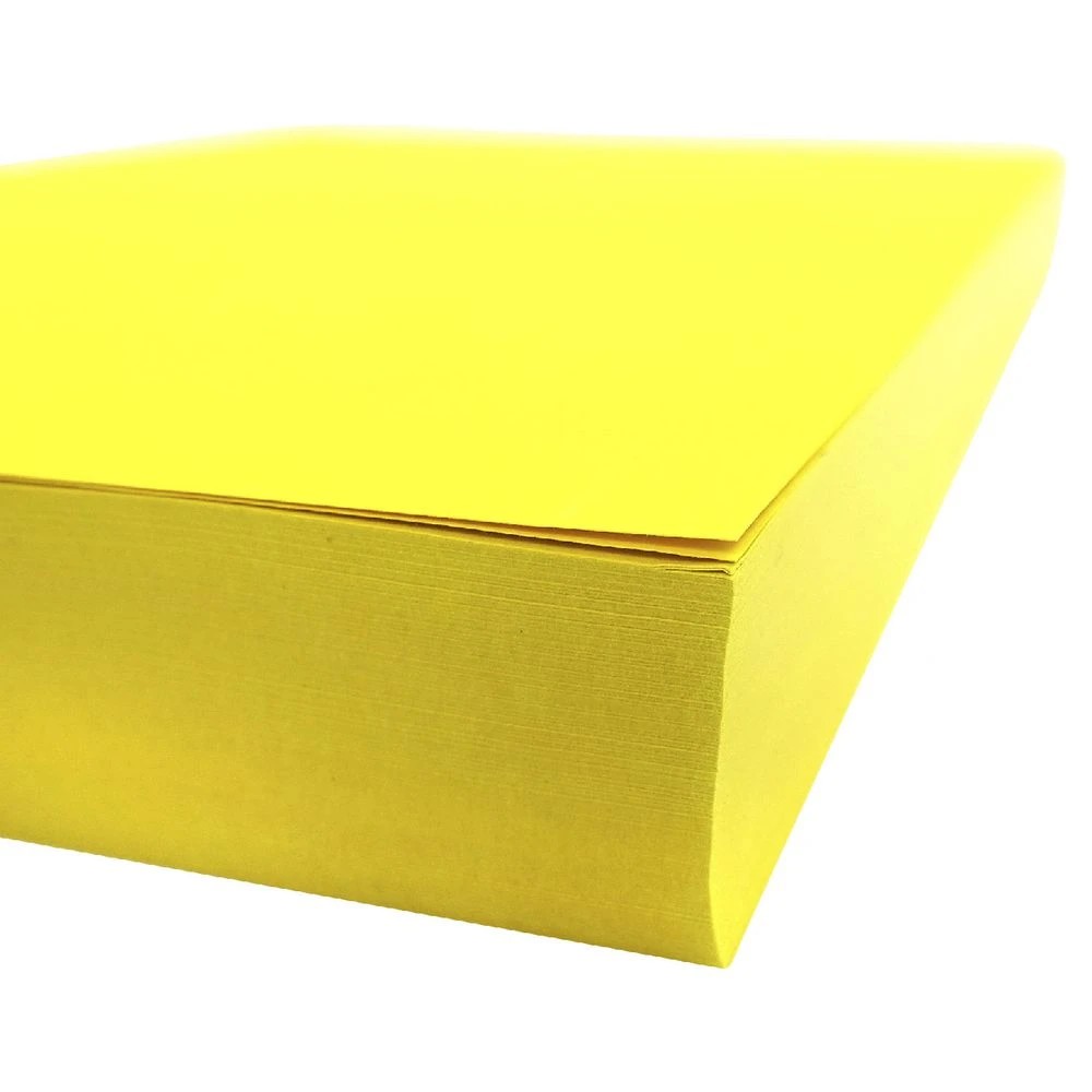 4 Quill A4 80gsm Paper Lemon Yellow 250 Pack, 4 of 6