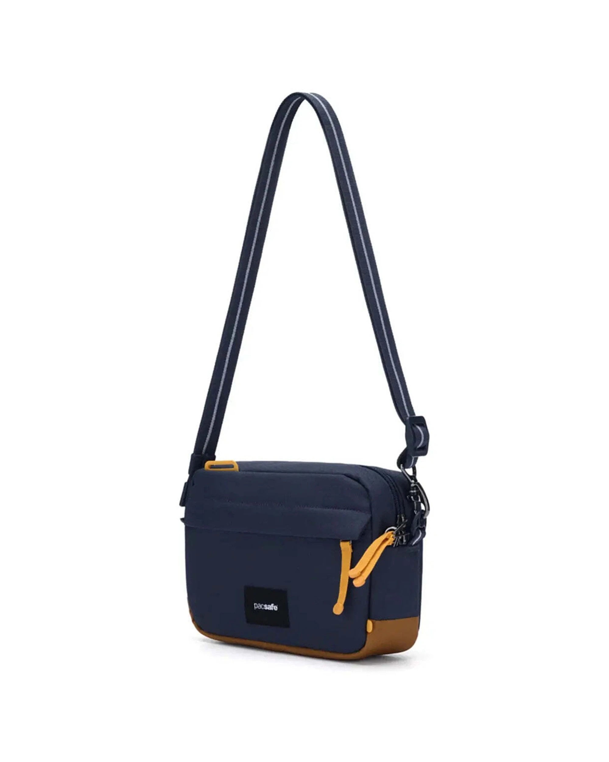 4 Pacsafe Go Anti-Theft Crossbody Bag RFID Blocking Cut Resistant Eco Design Coastal - Blue, 4 of 8