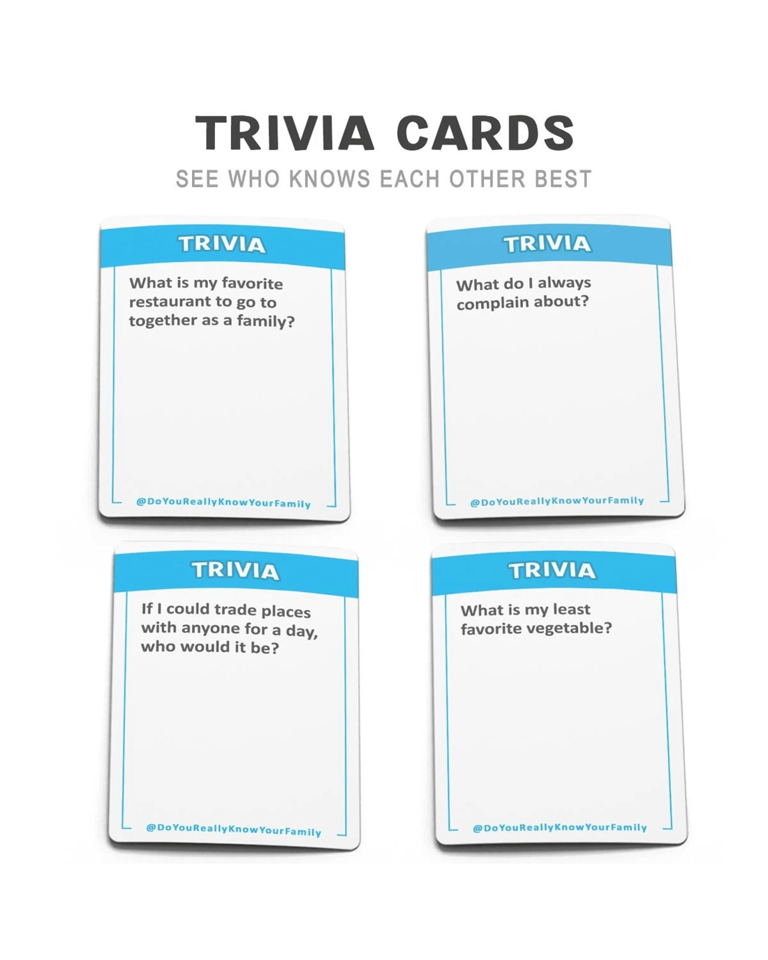 6 Do You Really Know Your Family? Game, 6 of 10