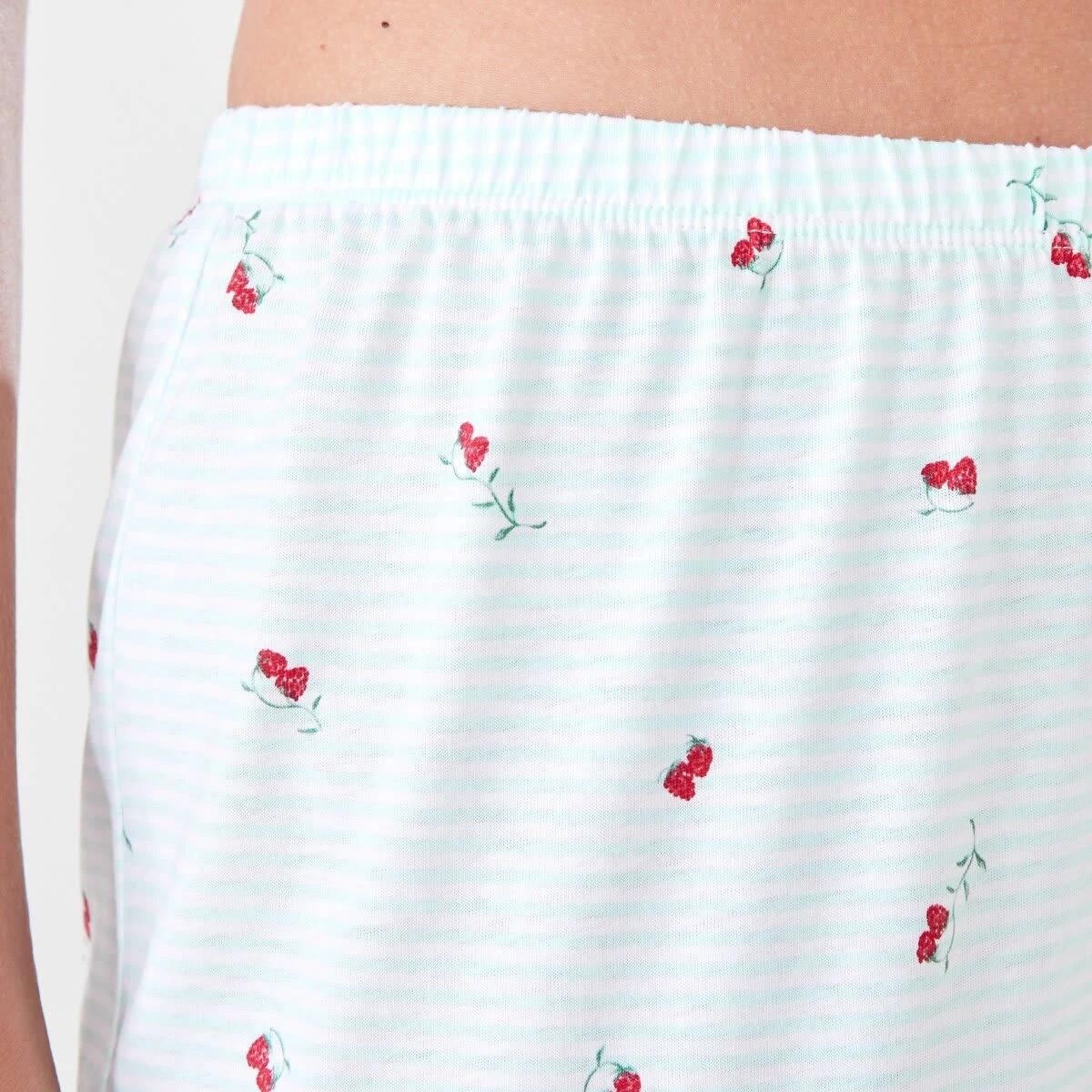 4 Print Knit Pants RASPBERRY STRIPE SPROUT, 4 of 4
