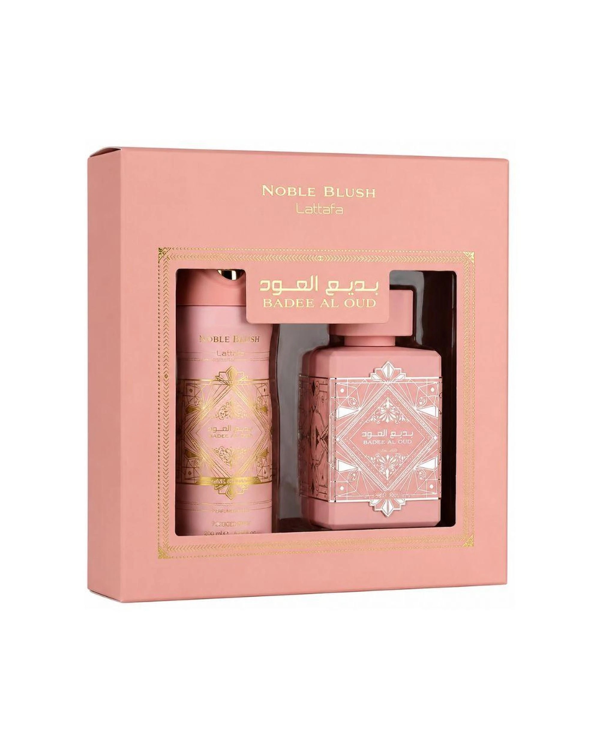 1 Lattafa Badee Al Oud Noble Blush 2 Piece Eau de Parfum 100ml, 1 of 1