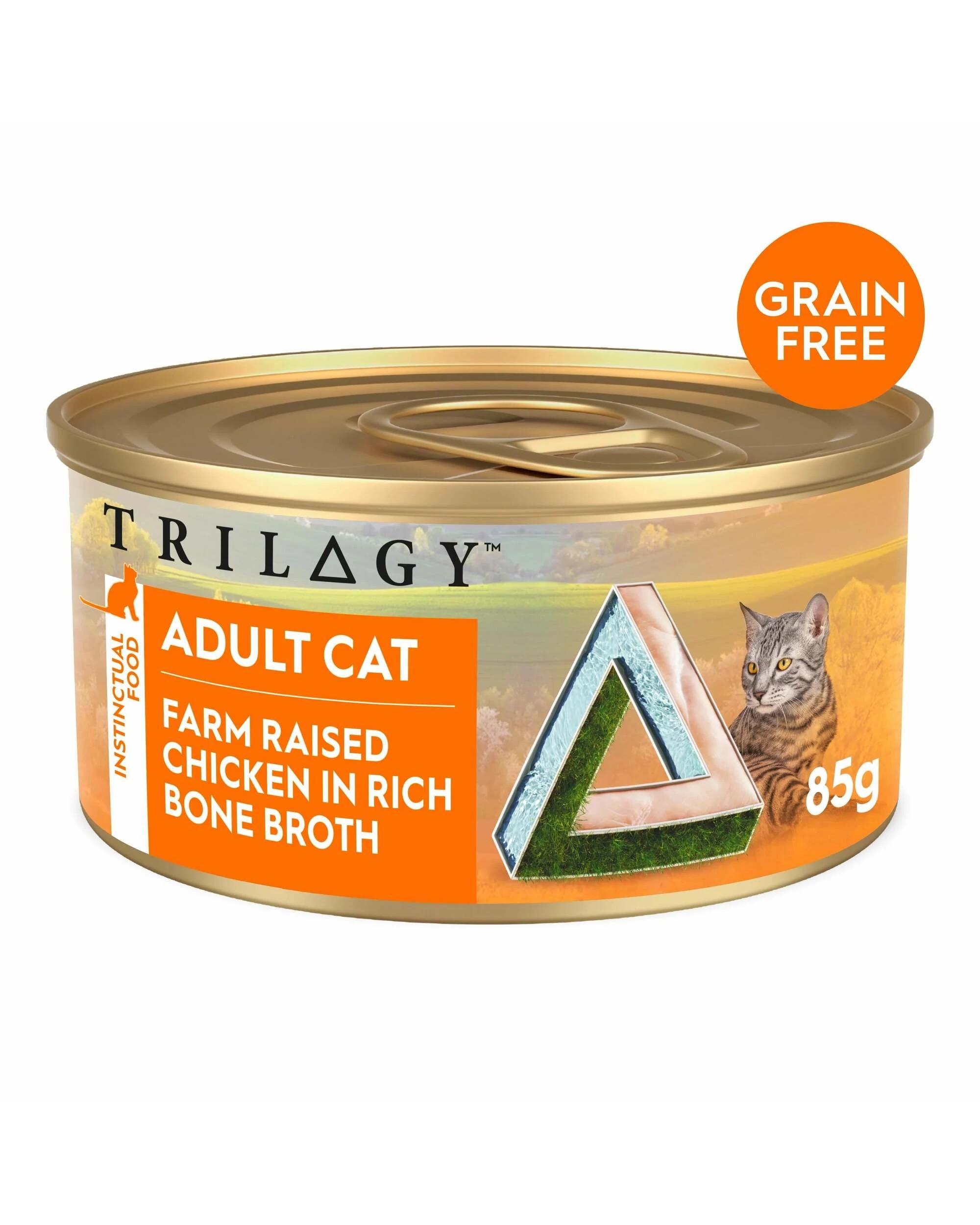 1 Trilogy Adult Chicken In Bone Broth 85g 24pk, 1 of 2