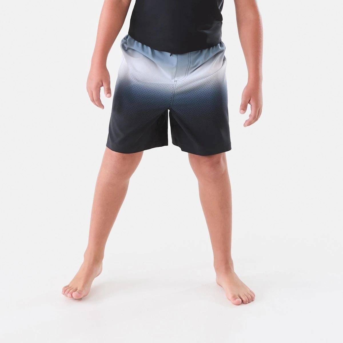 1 Longline Printed Swim Shorts Ombre Pal, 1 of 7