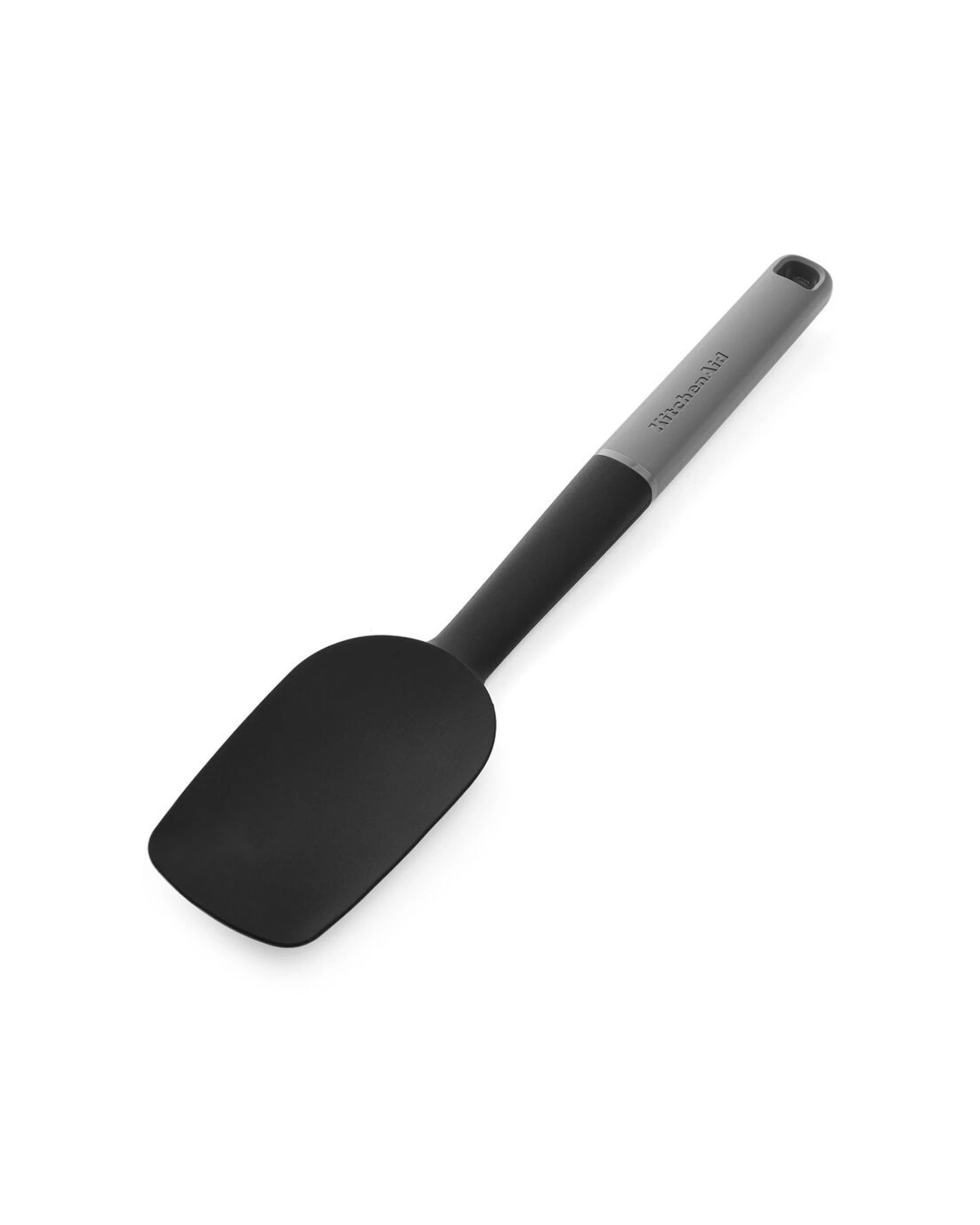 2 KitchenAid Classic Silicon Spoon Spatula Turner 2PK Kitchen Utensil - Charcoal, 2 of 6