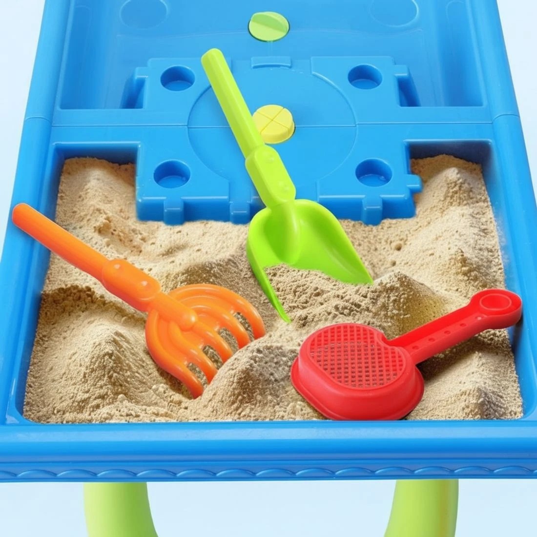 5 Keezi Kids Sand and Water Table Windmill Shovel Outdoor Sandpit Toys Beach Play - Multi, 5 of 5
