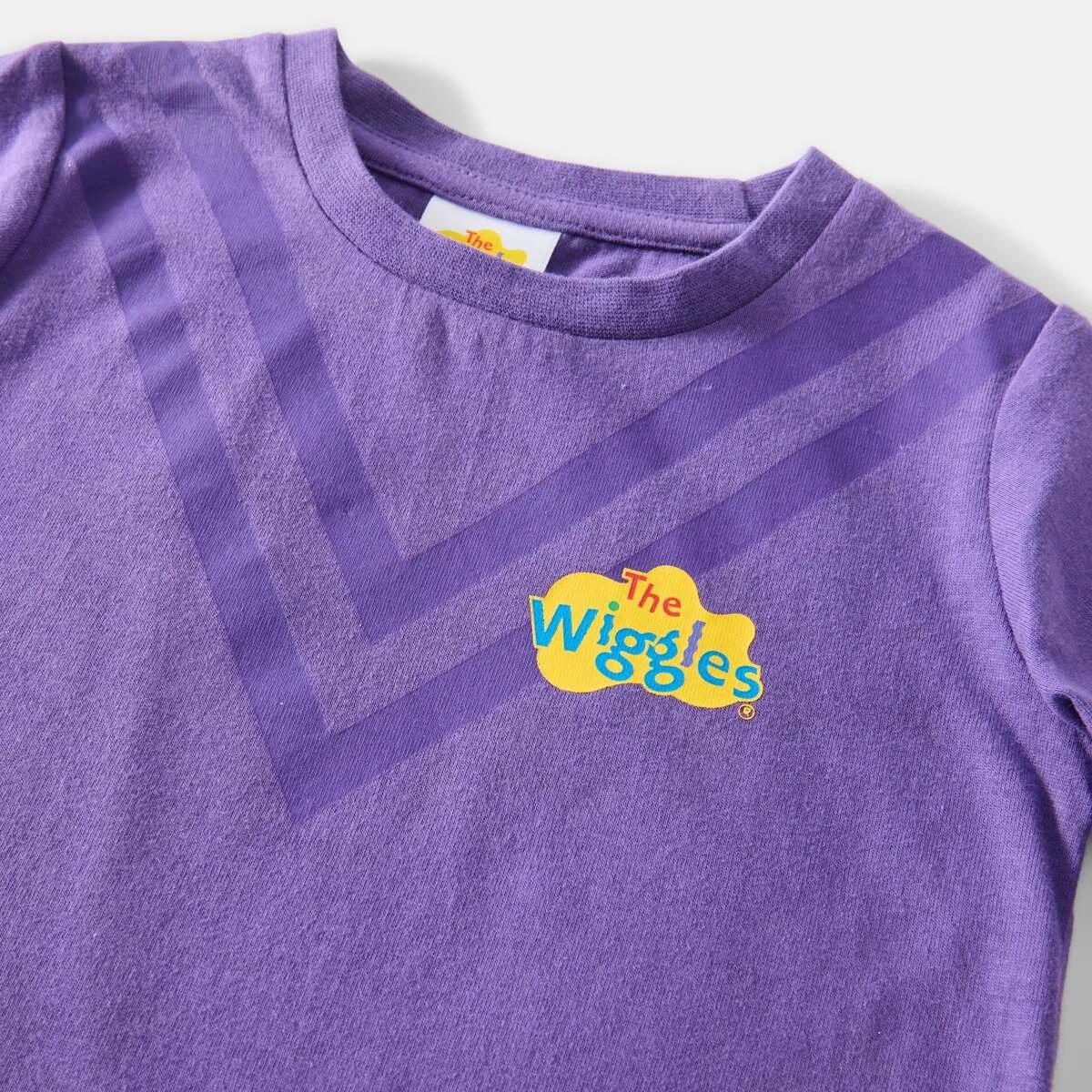3 Wiggles License Dress Up Skivvy Top Purple Wig, 3 of 3