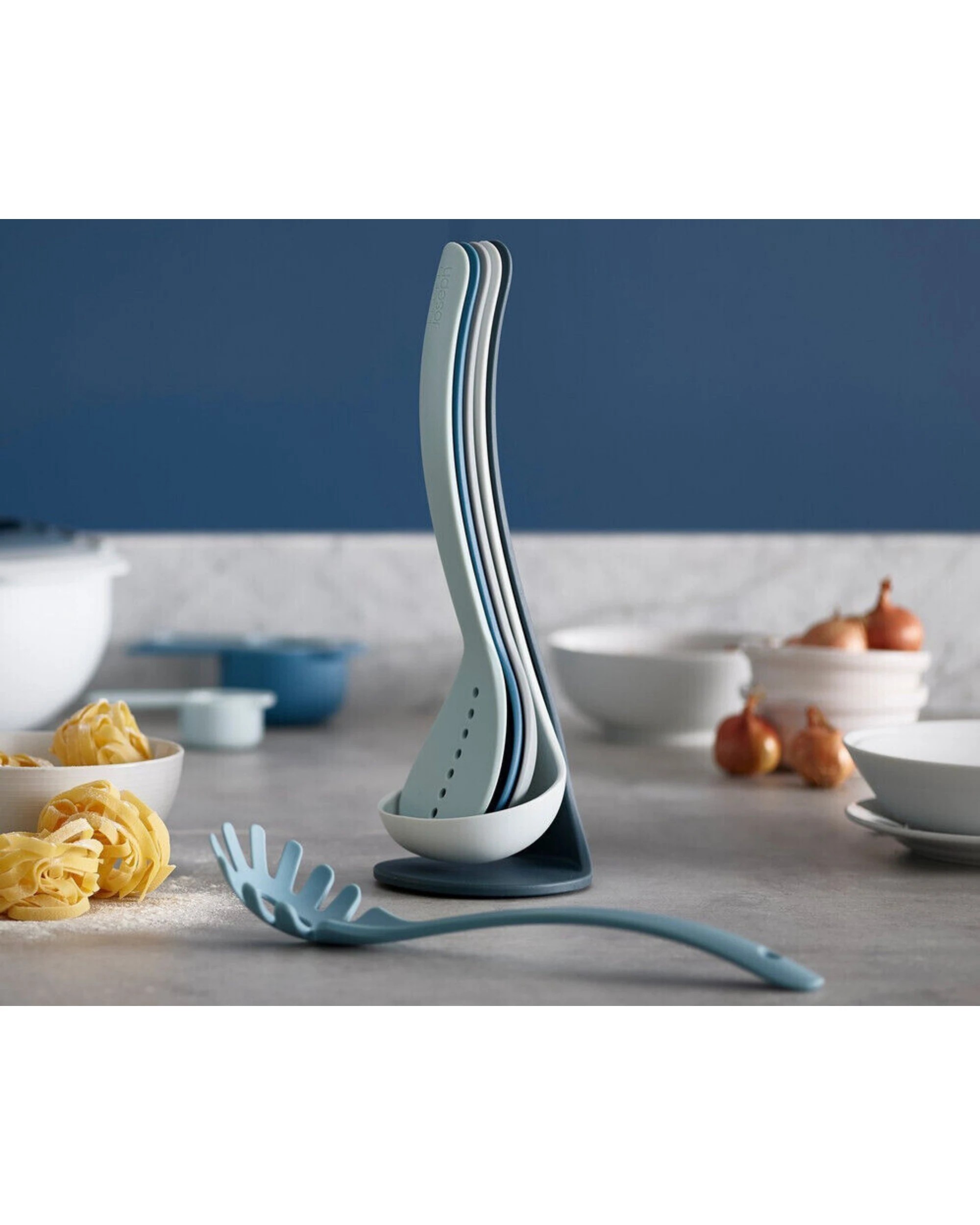 4 Joseph Joseph Nest Spatula Spoon Kitchen Utensils Set Magnetic Handles - Multi, 4 of 4