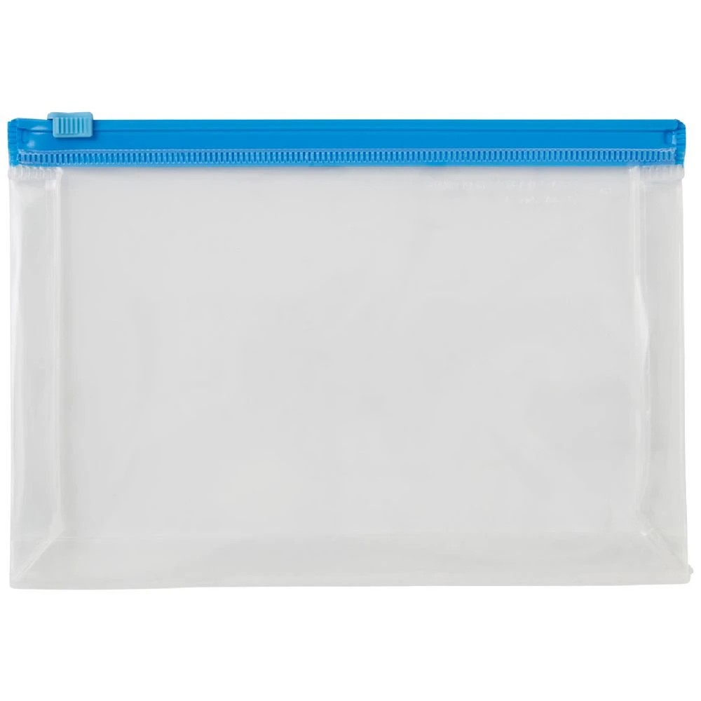 1 Lihit Lab Gusset Document Wallet A6 Blue, 1 of 1