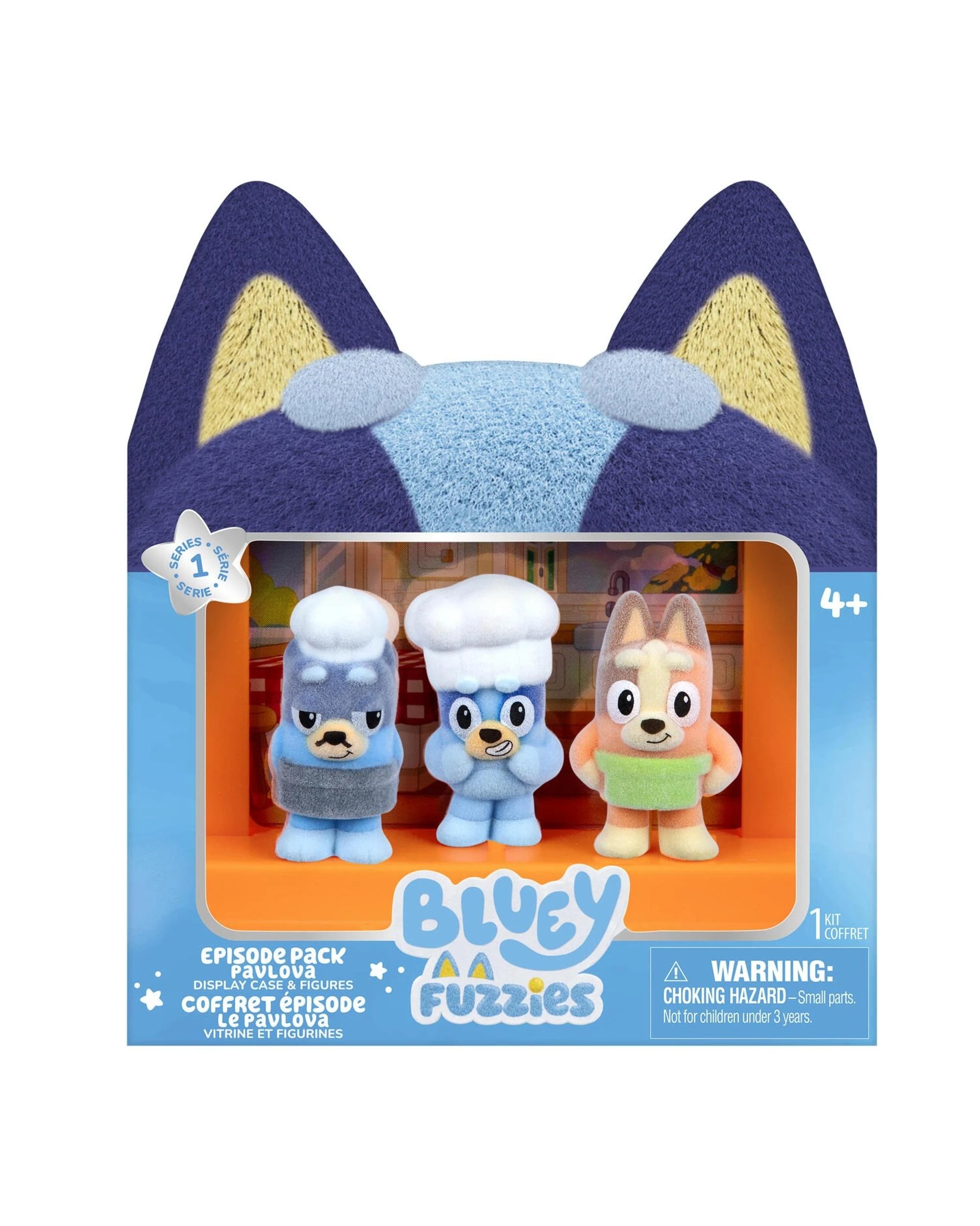 3 Bluey Fuzzies Series 1 Pavlova Episode Pack, 3 of 7