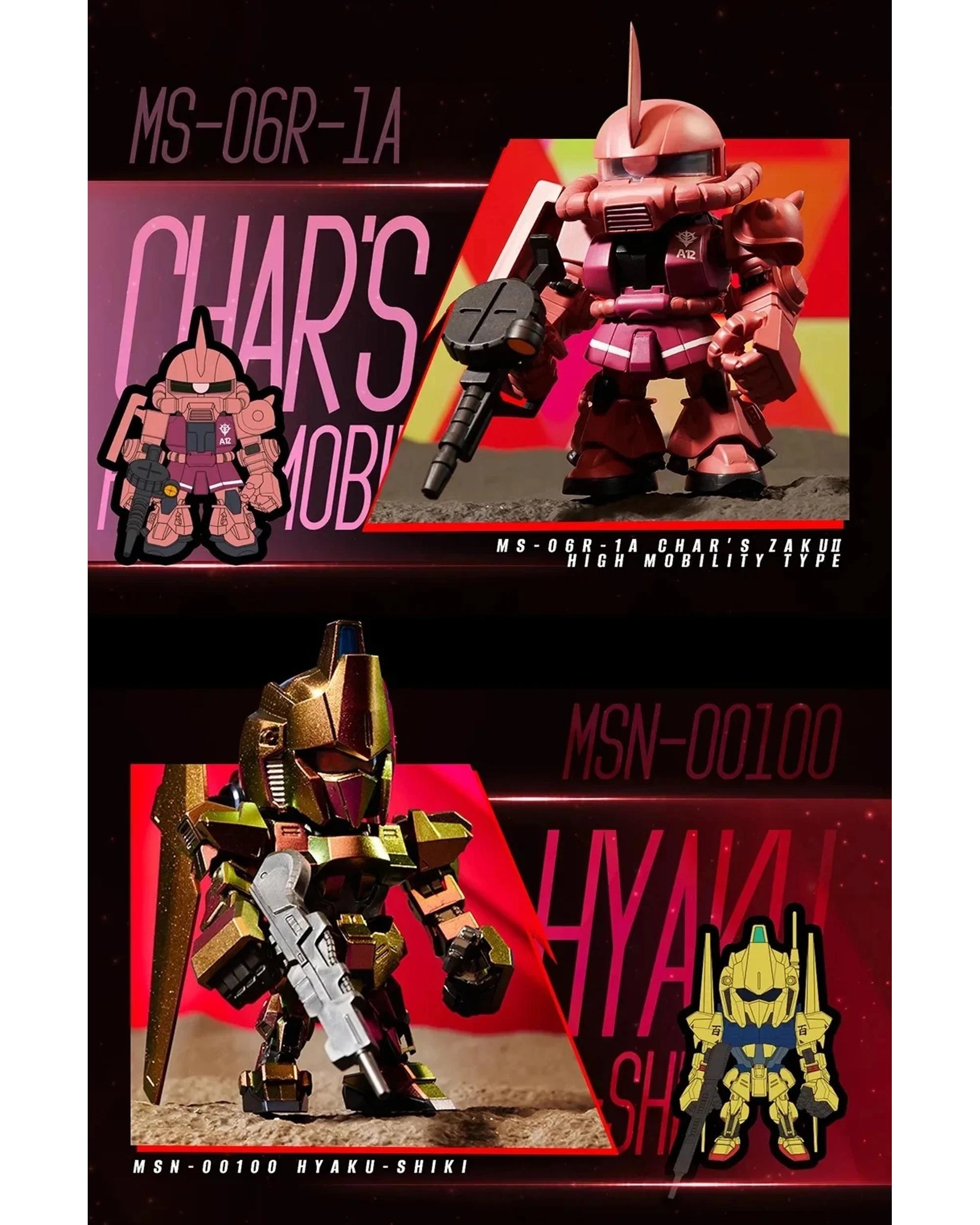 3 Bandai Shokugan QMSY Mini Char's Custom Figure Blind Box, 3 of 7