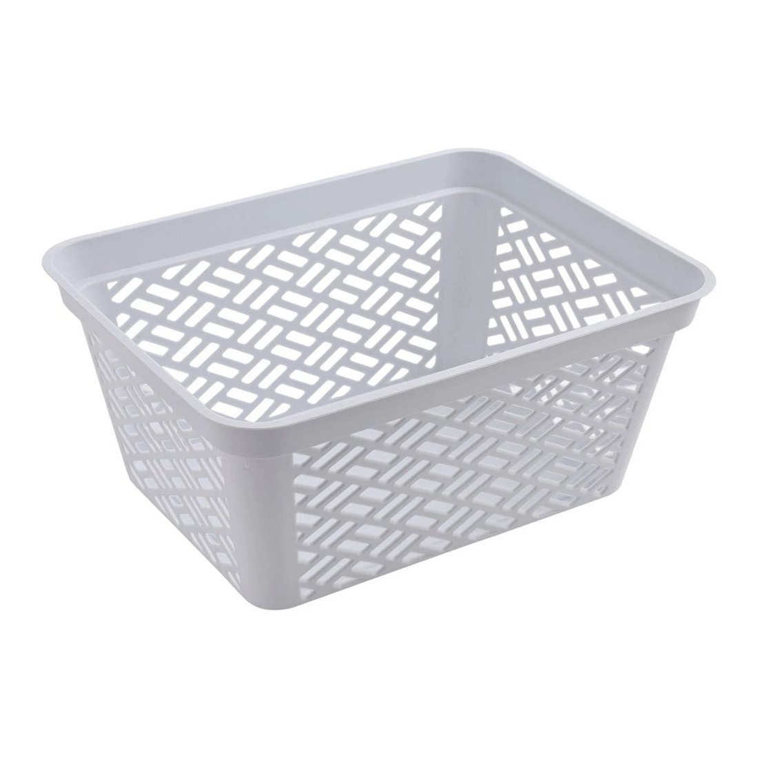 1 Keji Large Storage Basket 8.7L White, 1 of 3