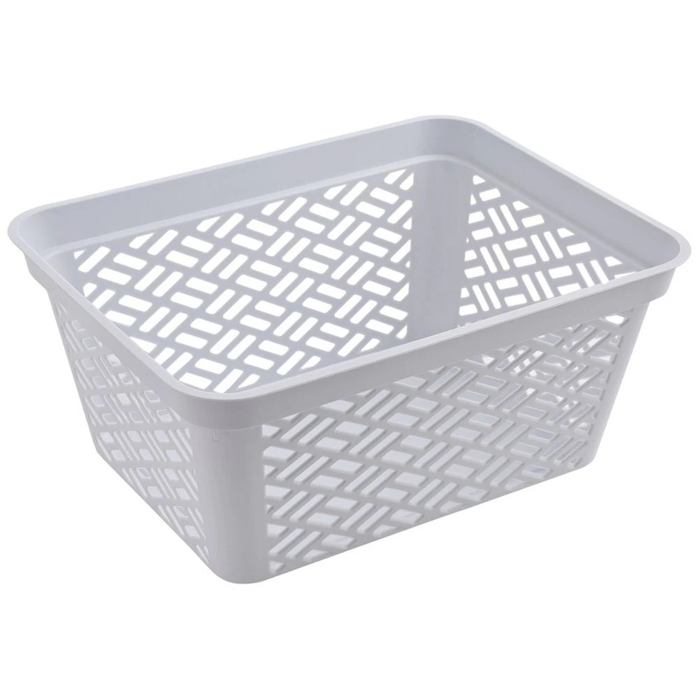 1 Keji Large Storage Basket 8.7L White, 1 of 3