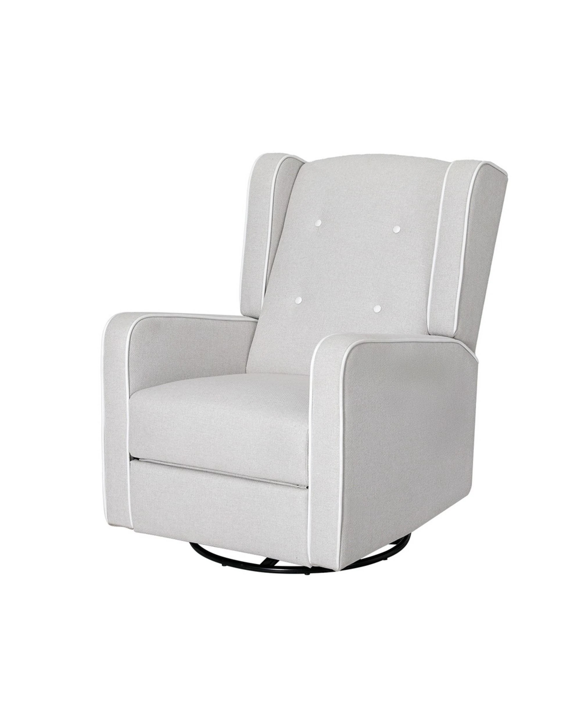 1 Artiss Recliner Armchair 360° Swive
 - Grey, 1 of 3