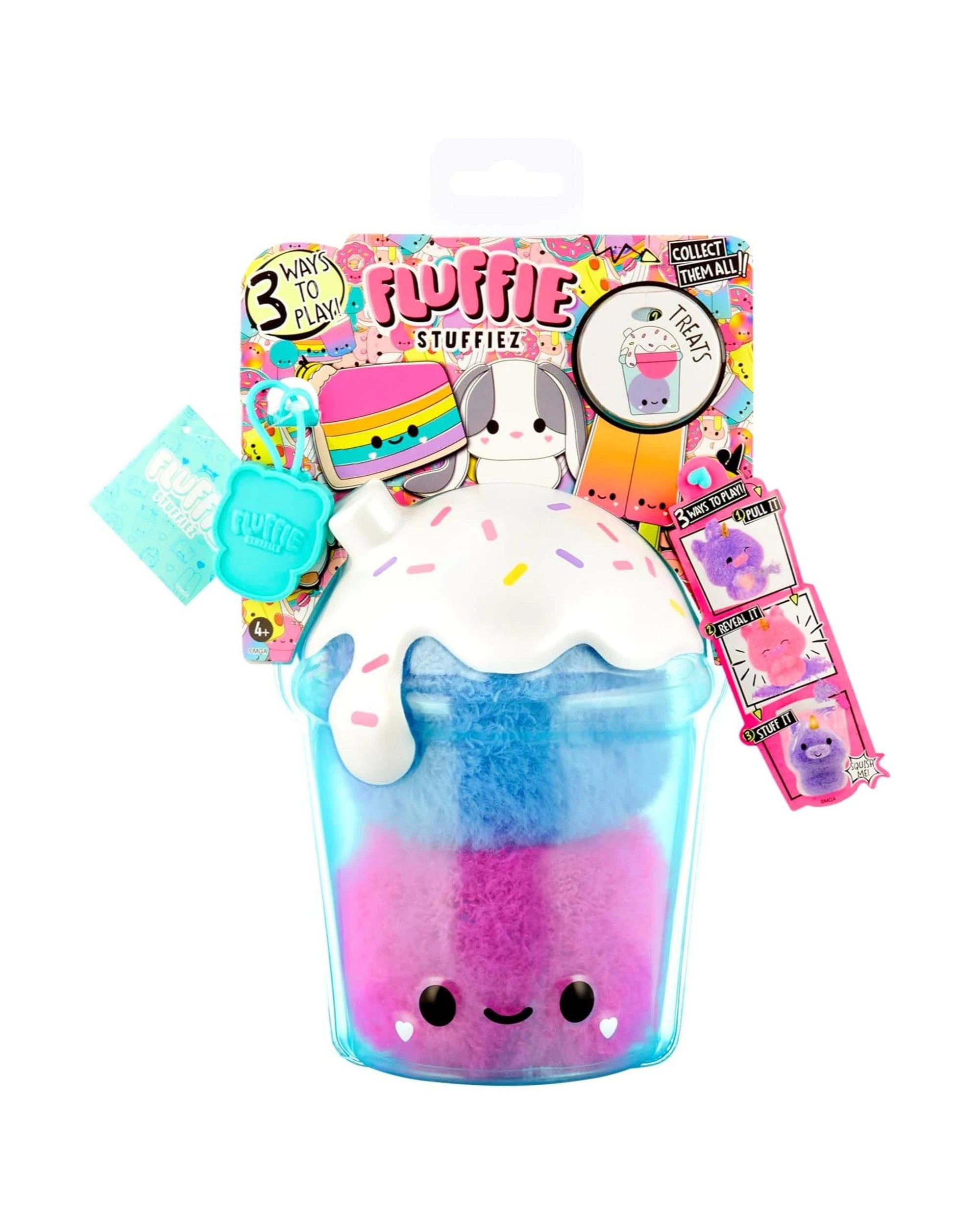 1 Fluffie Stuffiez Treats Boba Small Plush, 1 of 2