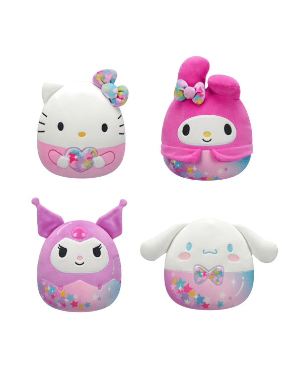 20cm Original Squishmallows Sanrio Hello Kitty Plush Toy - Assorted