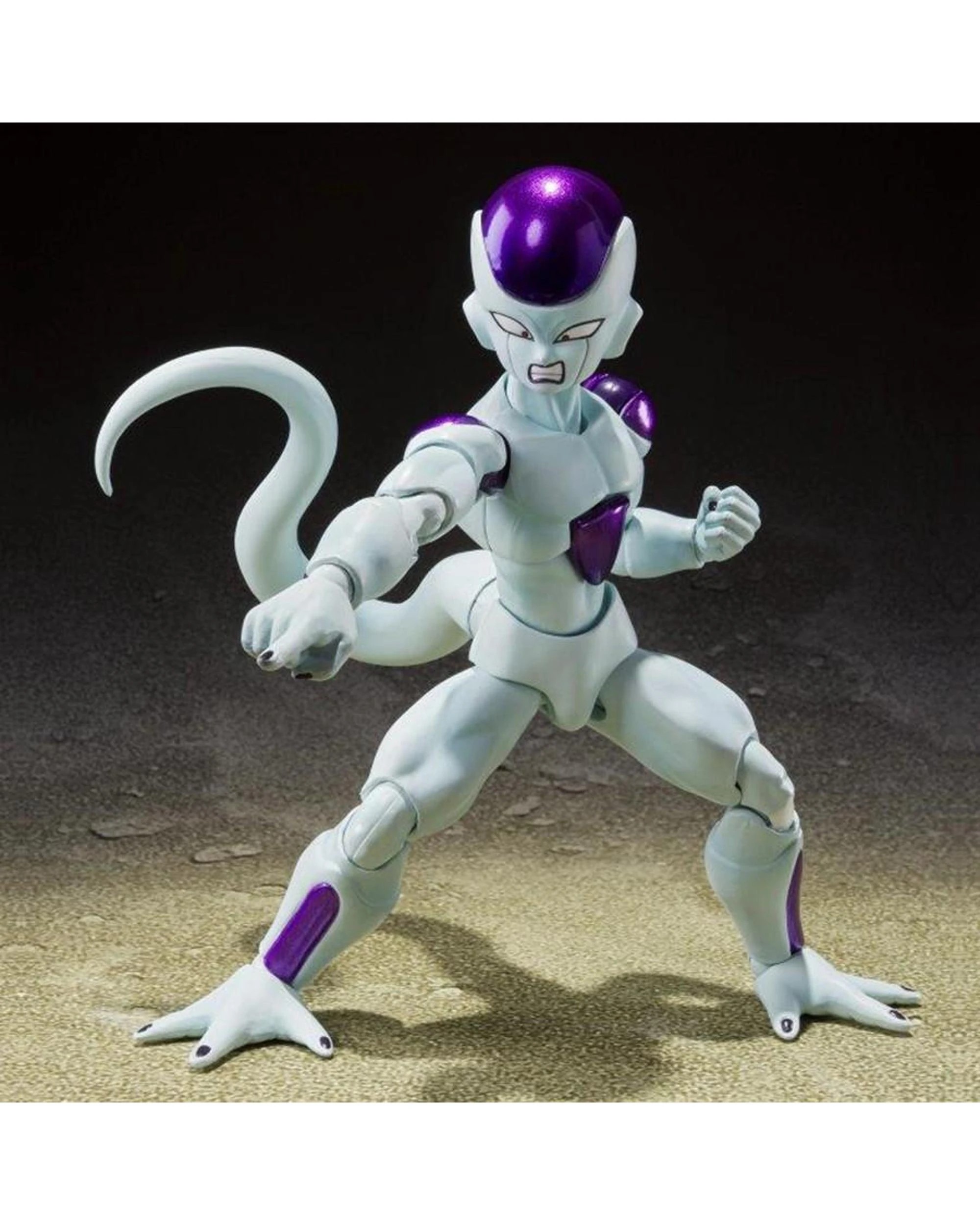 6 Tamashii Nations S.H.Figuarts Dragon Ball Z Frieza Fourth Form Figure, 6 of 7