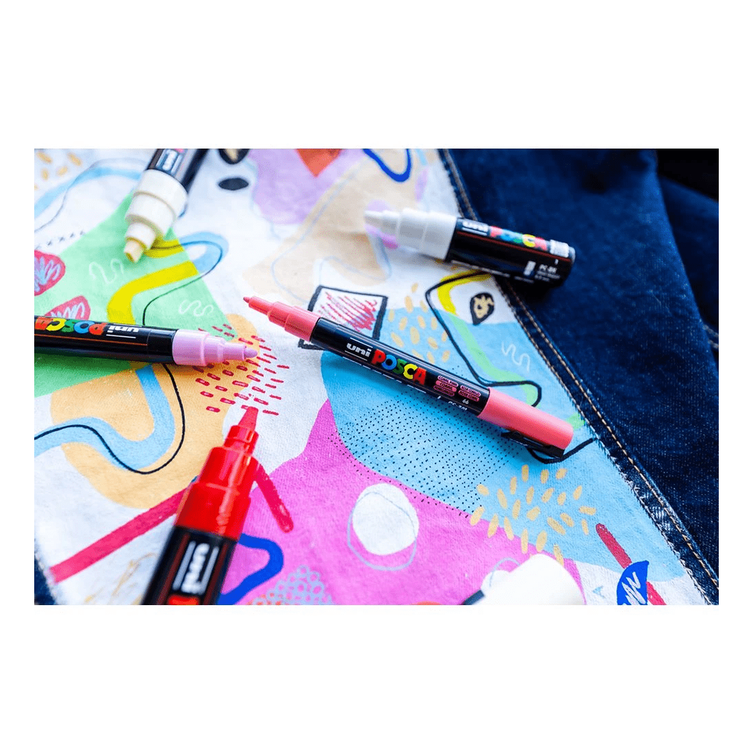 5 Posca PC-5M Paint Markers Portrait Colours 8 Pack, 5 of 10