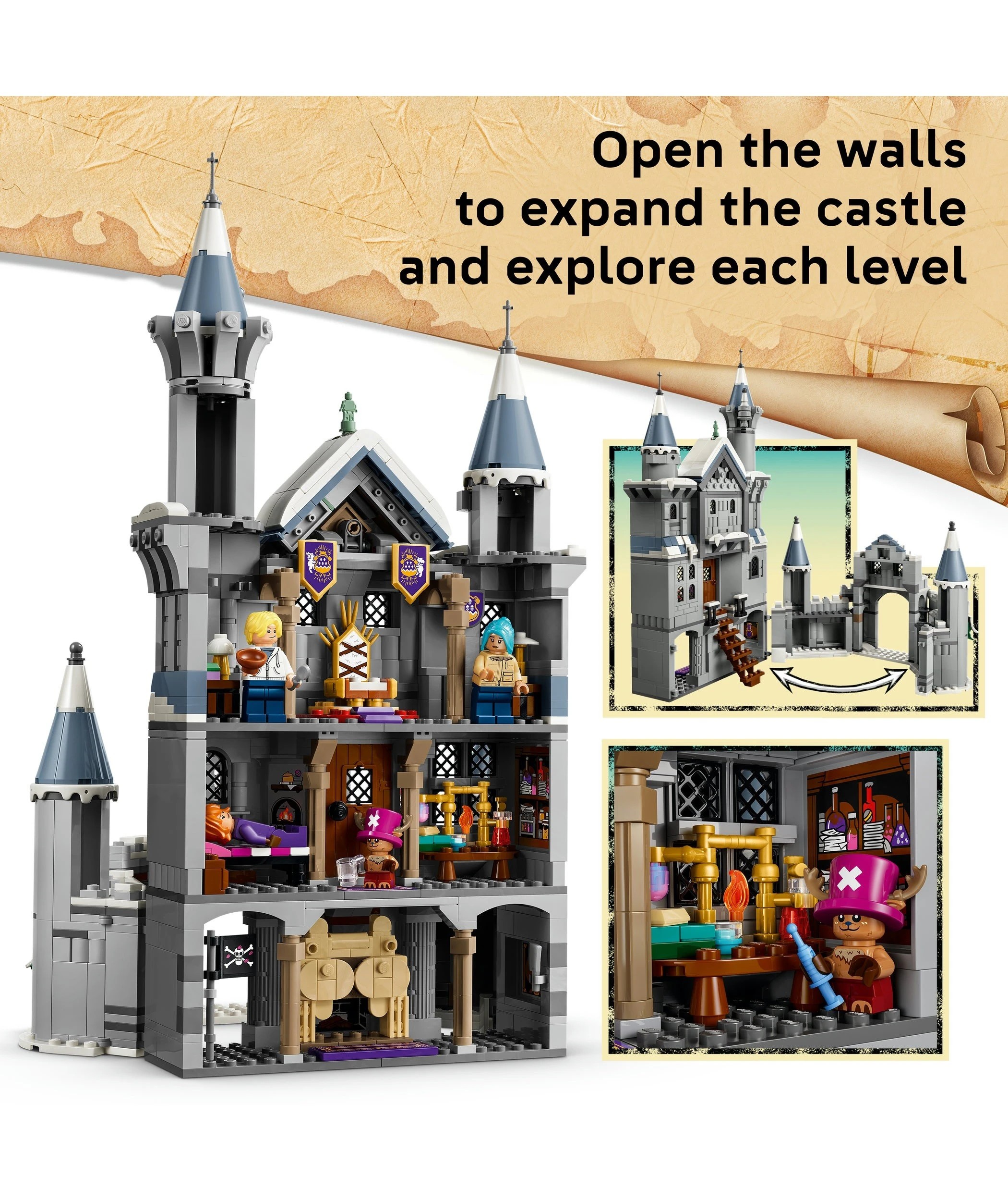 4 LEGO ONE PIECE Battle at Drum Castle 75645, 4 of 10