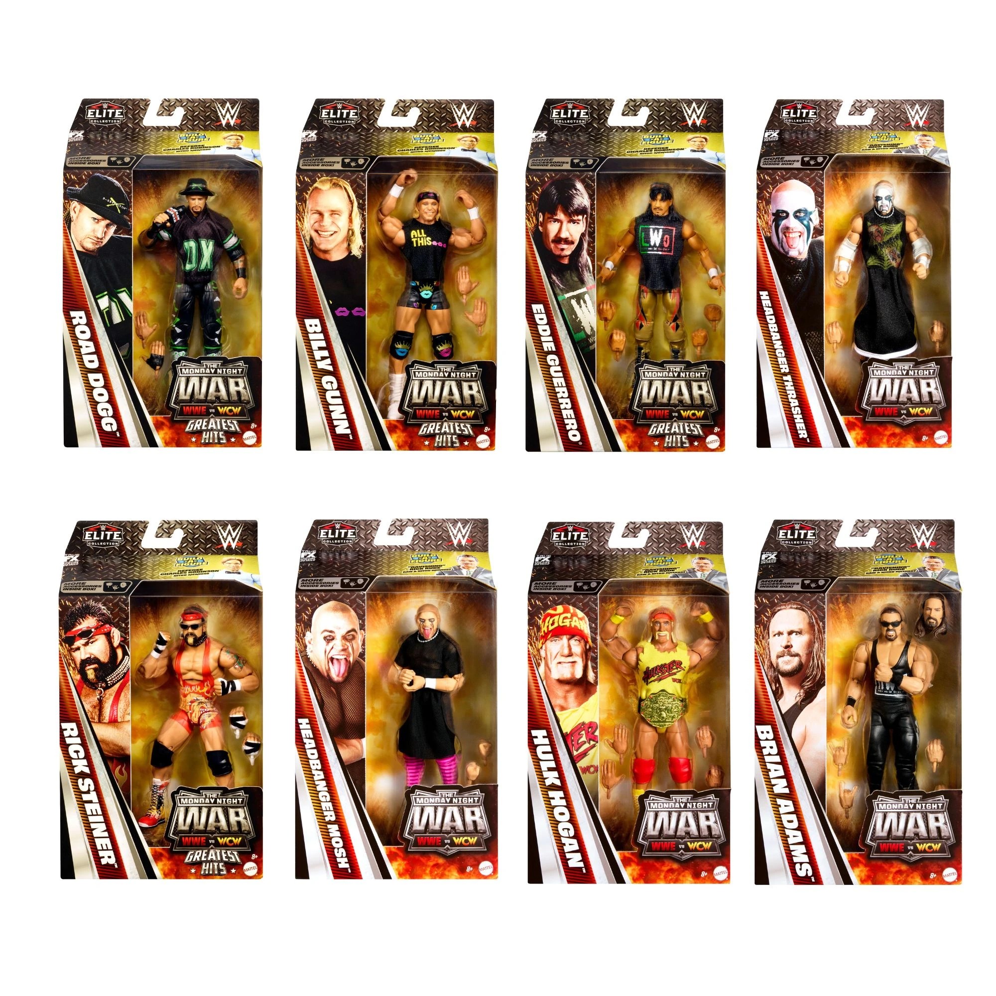 1 WWE Monday Night War Elite Collection Action Figure and Accessories Set - Assorted, 1 of 6