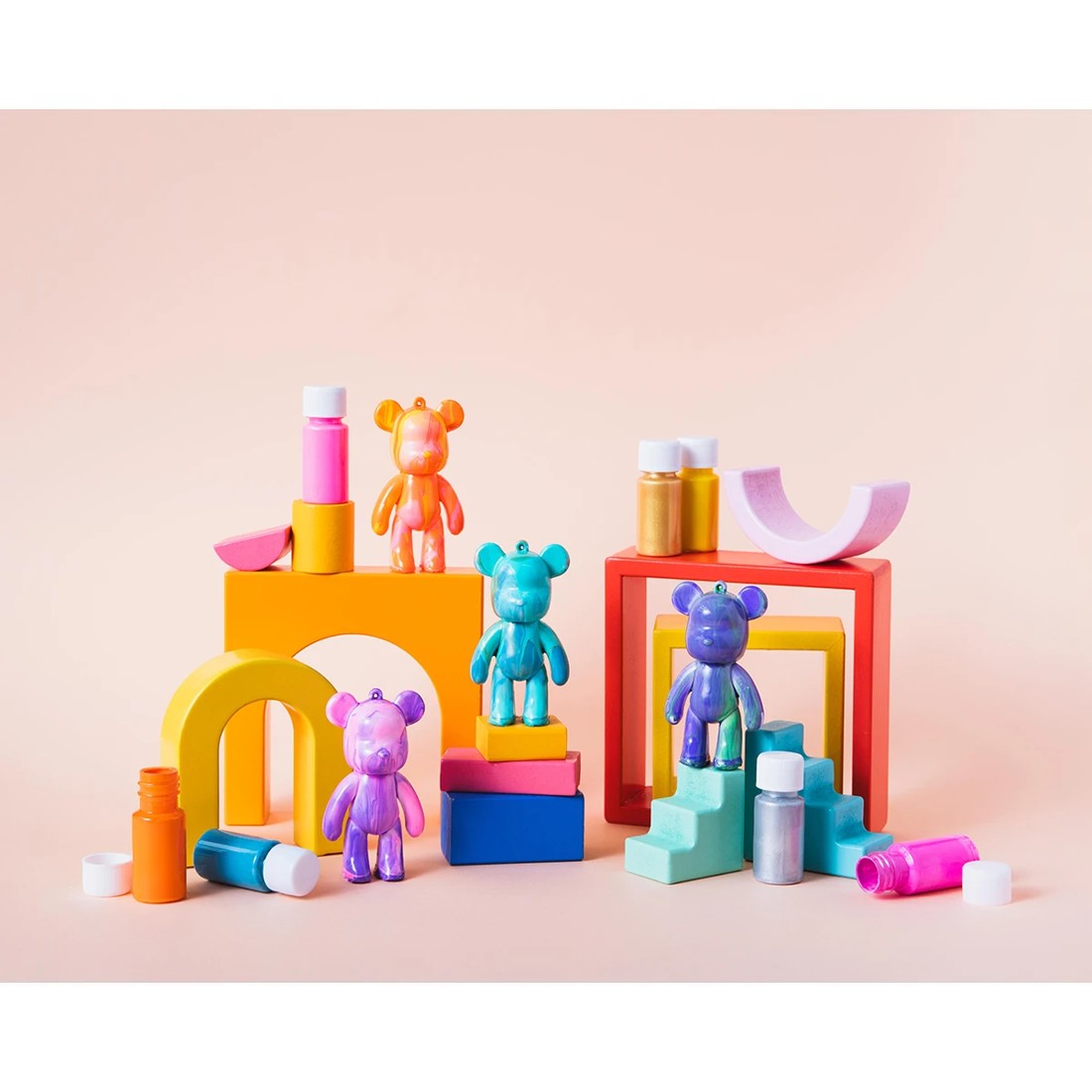 3 Pour PalZ Keyring - Assorted, 3 of 10