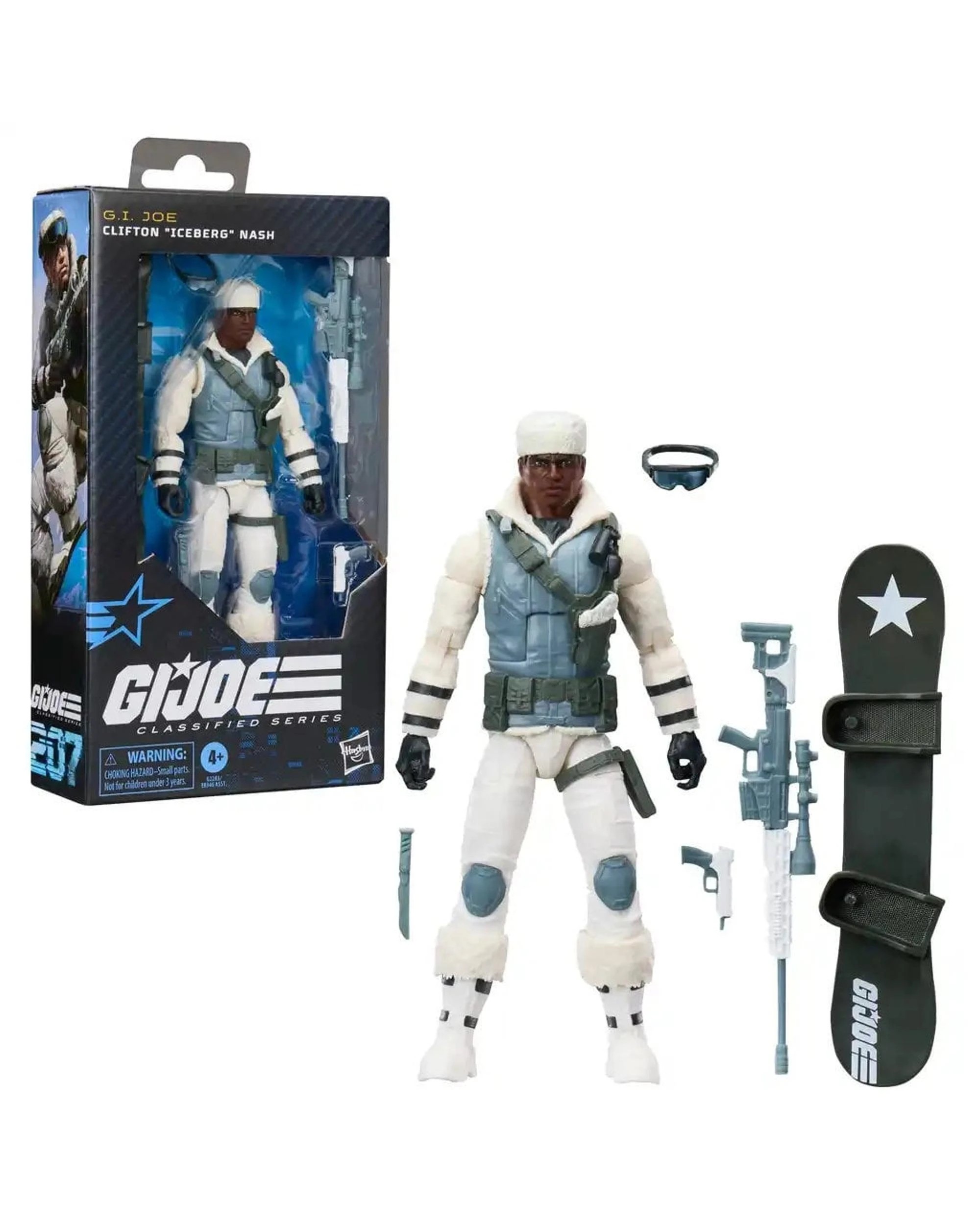 1 G.I. Joe Classified Series #207 Clifton Iceberg Nash Action Figure, 1 of 5