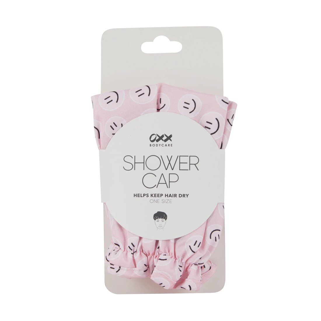 4 OXX Bodycare Shower Cap - Smiley, 4 of 4
