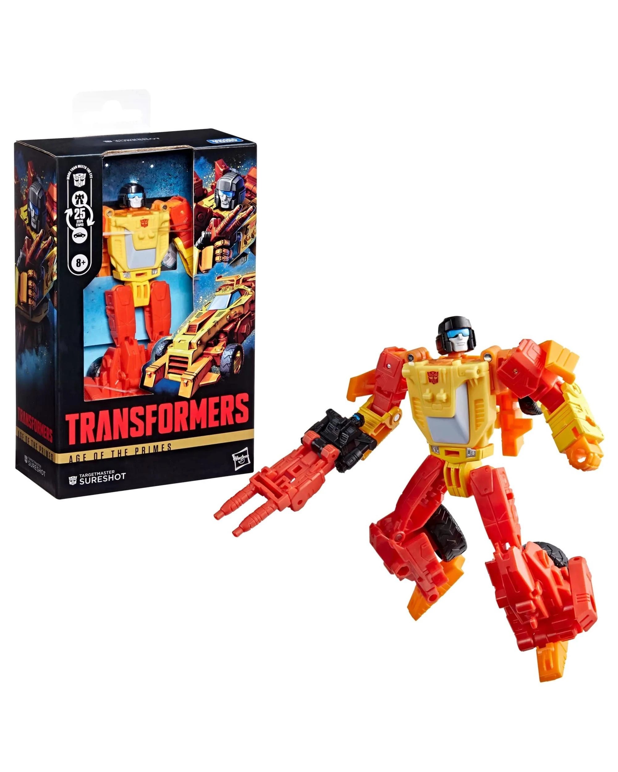 1 Transformers: Age of the Primes Deluxe Class Targetmaster Sureshot, 1 of 4