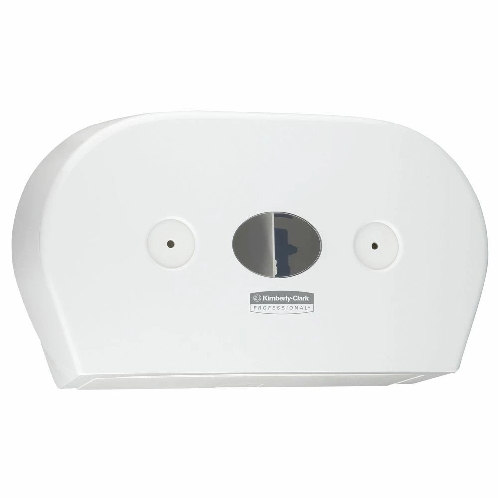 2 Kimberly Clark Aquarius Mini Twin Roll Toilet Paper Dispenser, 2 of 5