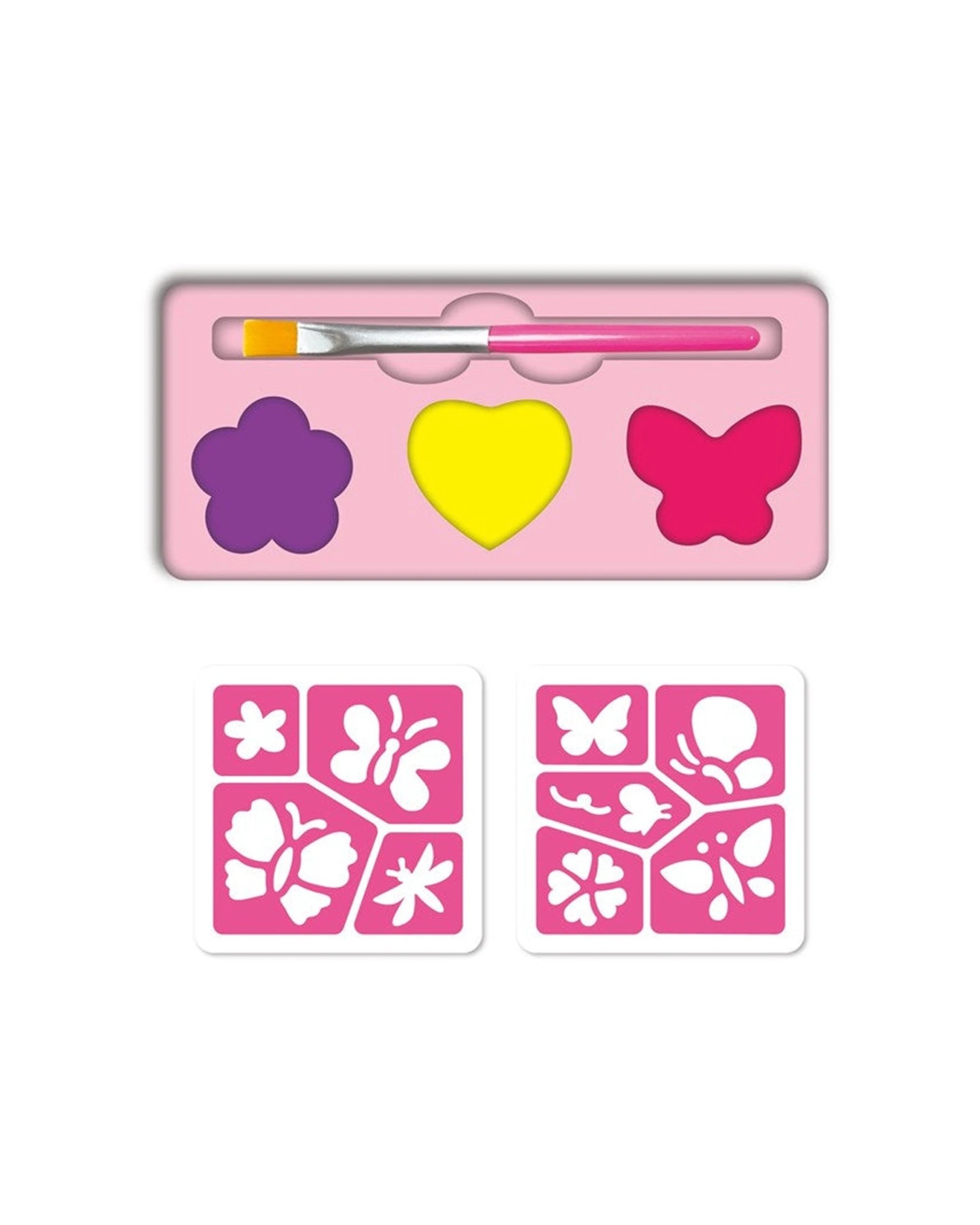 3 Avenir Fancy Me My Creative Face Art Kit Paint Butterfly Princess Kids - Multi, 3 of 3