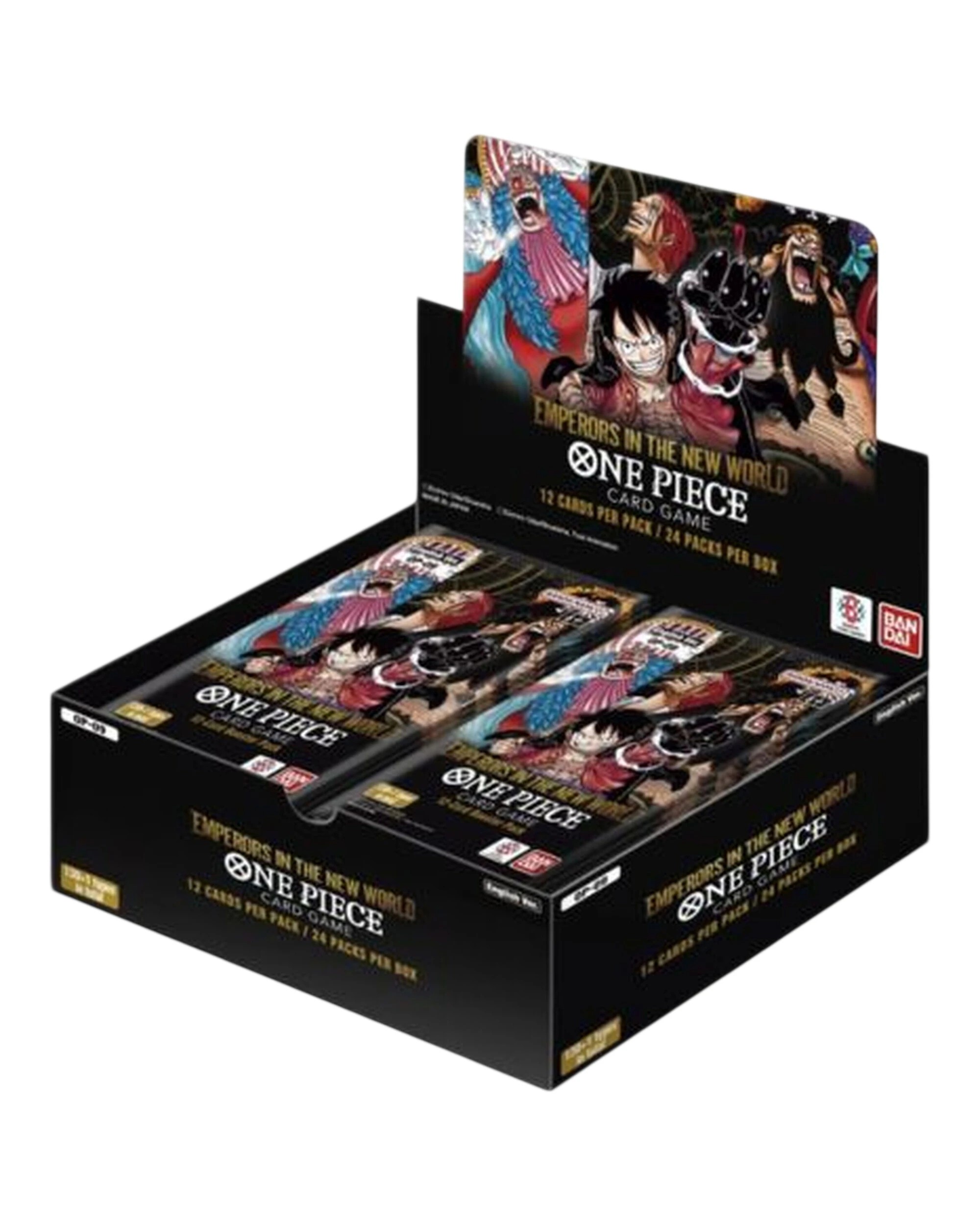 1 Bandai One Piece Card Game Emperors In The New World Op09 Booster Box, 1 of 2
