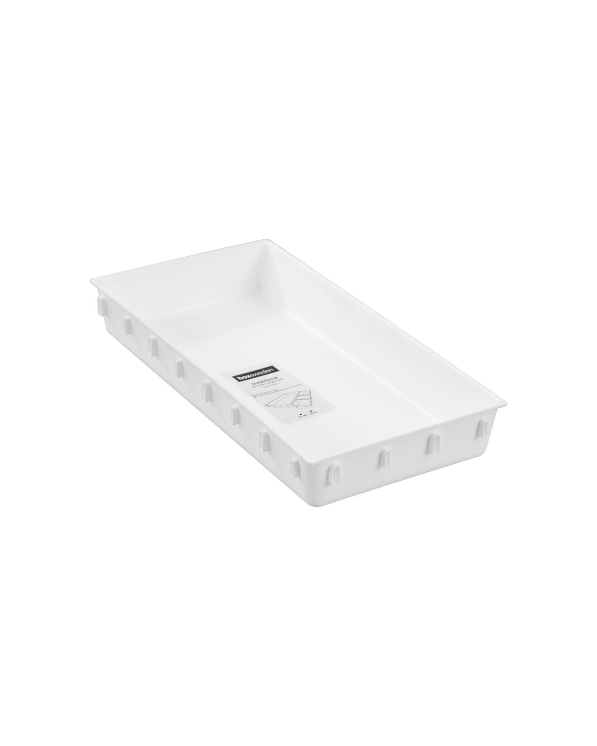 1 Boxsweden Interlock Drawer Organiser Rectangle 34.5x17.5cm - Modular Lock BPA - Assorted, 1 of 5