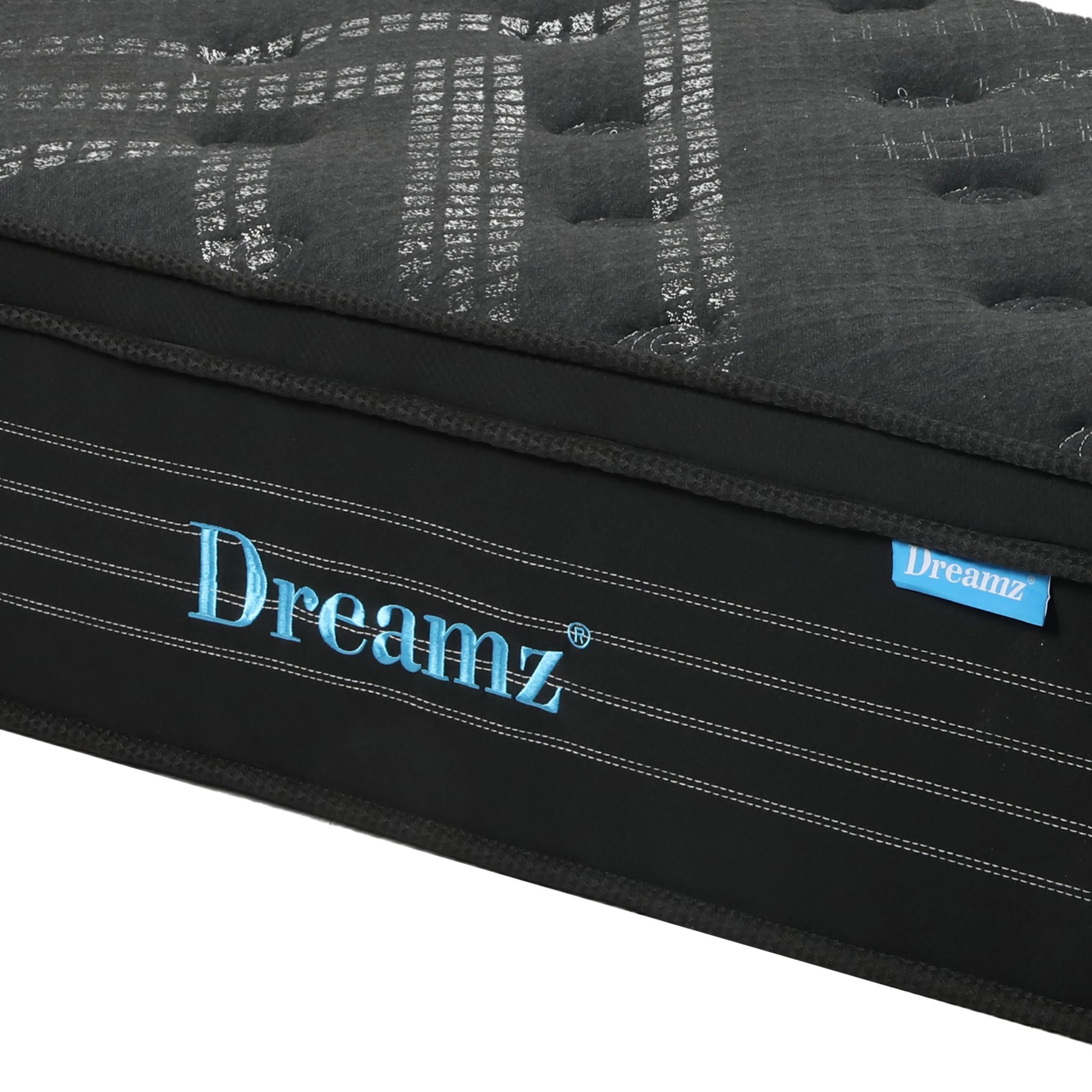 4 Dreamz Spring Mattress Bed Pocket Egg Crate Foam Medium Firm King Size 34cm - King Bed, 4 of 8