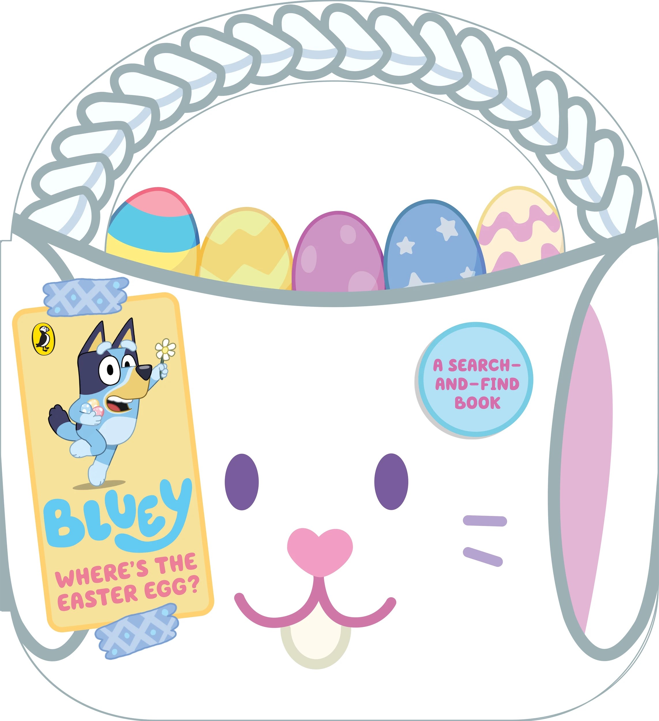 1 Bluey Where's The Easter Egg? - Book, 1 of 1