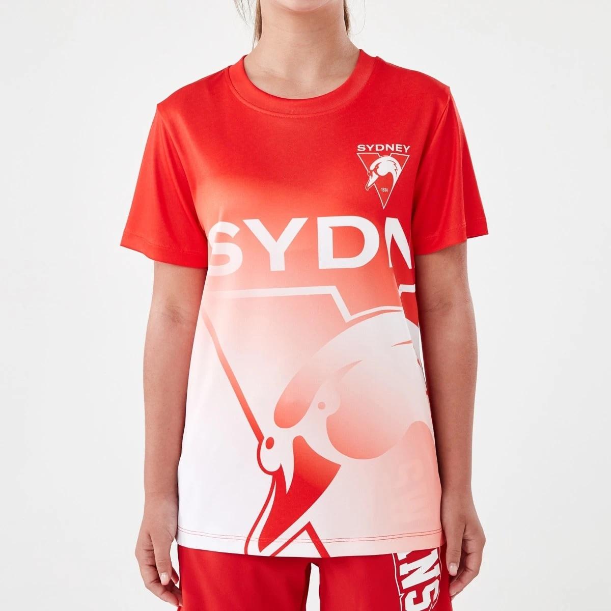 6 Official AFL Kids Training T-shirt Sydney, 6 of 10