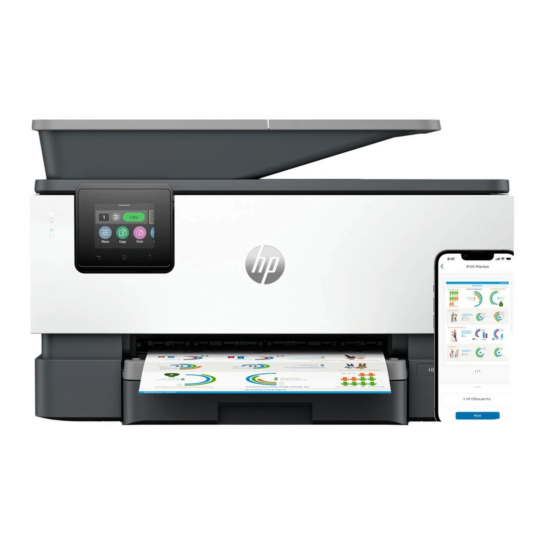 7 HP Officejet Pro 9122e All-in-One Printer Instant Ink Enabled, 7 of 7