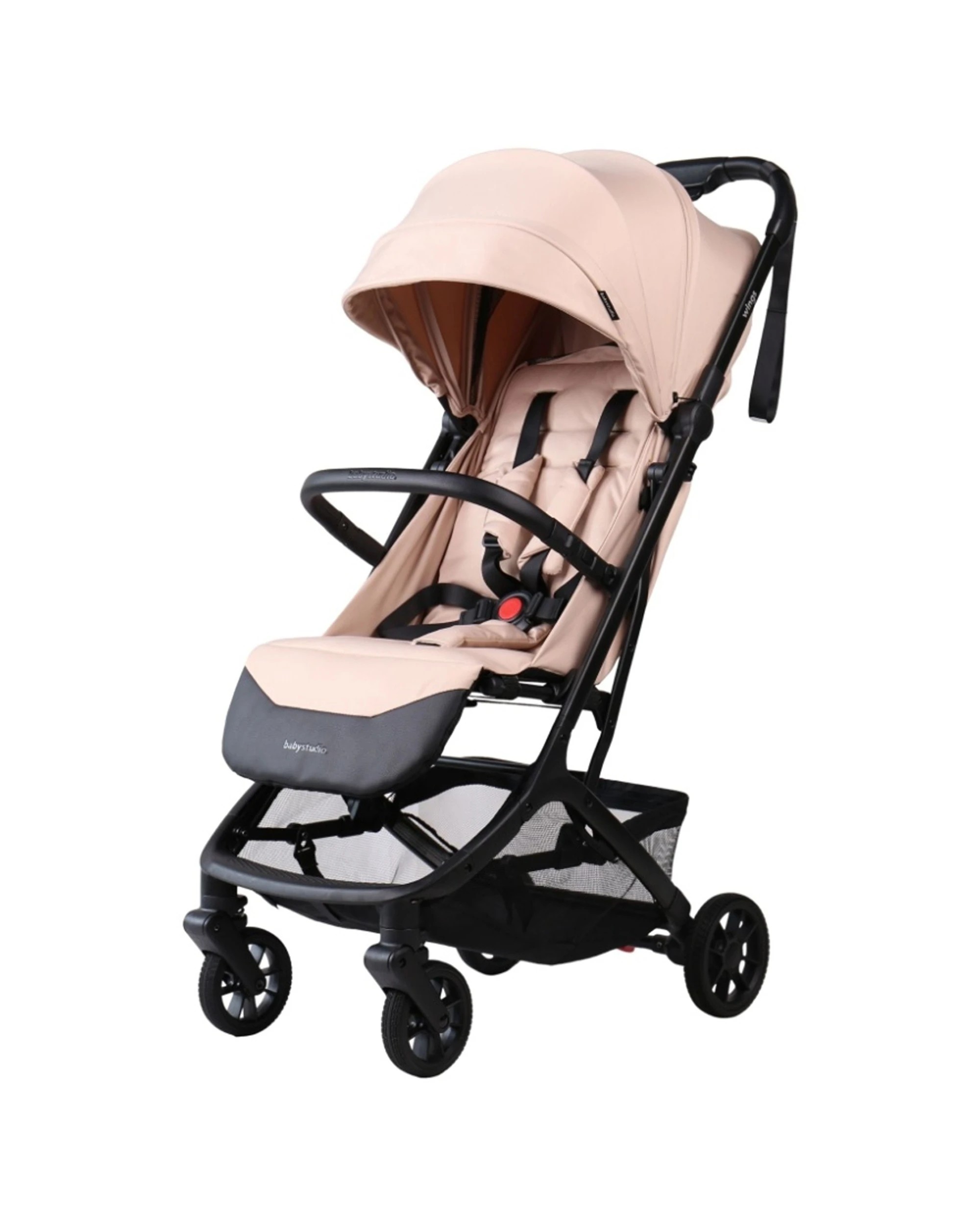 1 Babystudio Wings Travel Baby Stroller Ultra-Compact Lightweight - Beige, 1 of 5