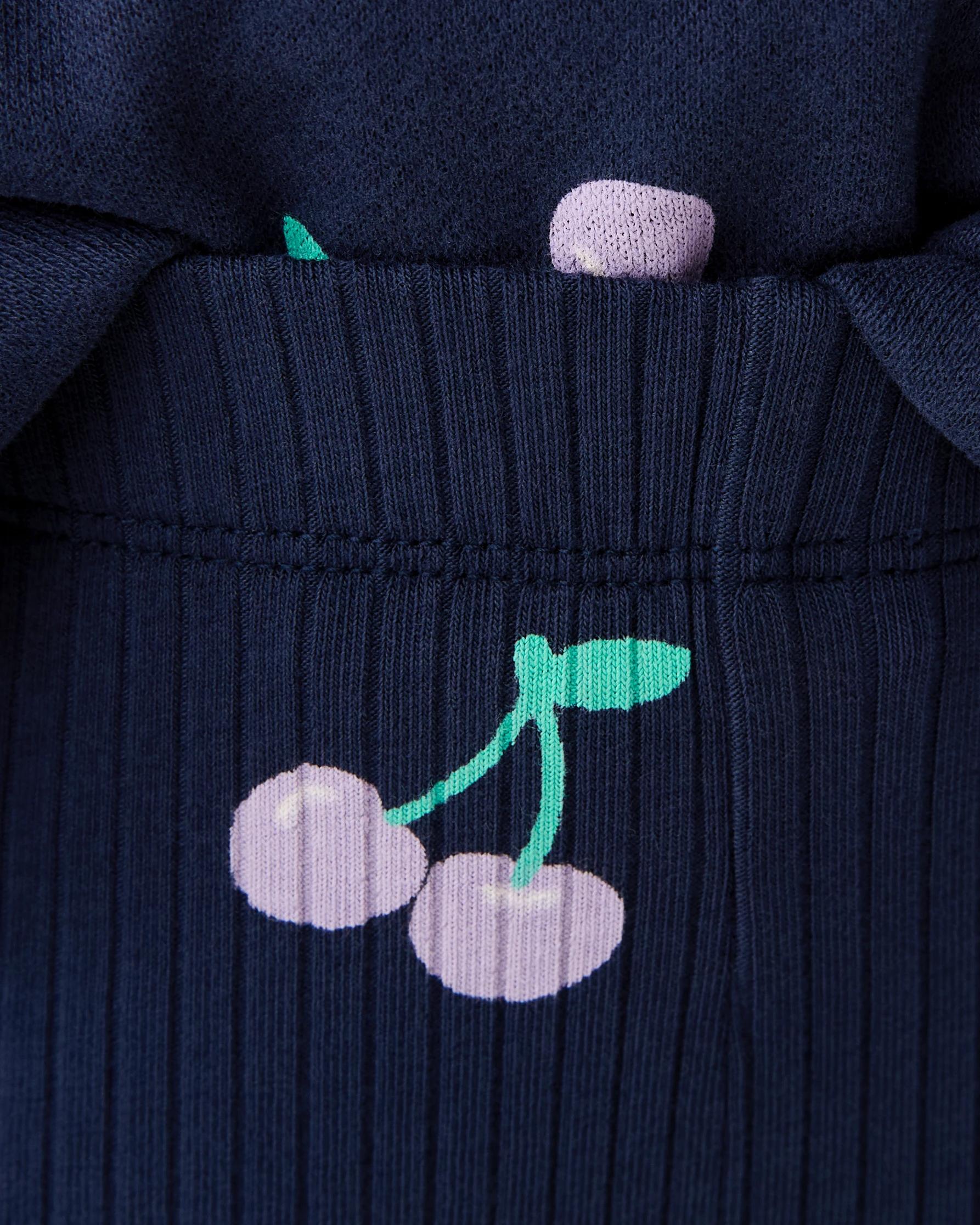 6 Oversized Crew Neck Top and Legging Set Blu Cherys, 6 of 7