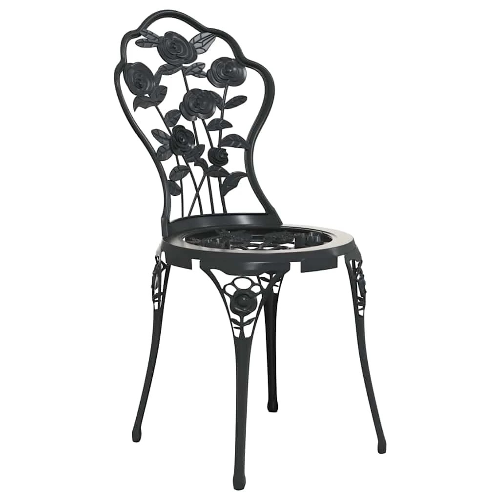 5 vidaXL Bistro set Decorative Inlays - Black, 5 of 9