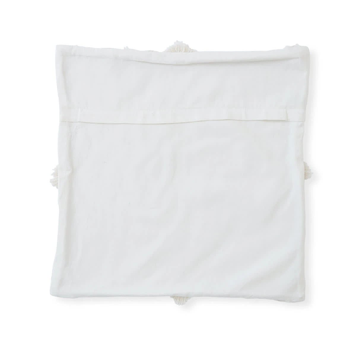 5 50cm Diamond Cotton Cushion Cover - White, 5 of 9
